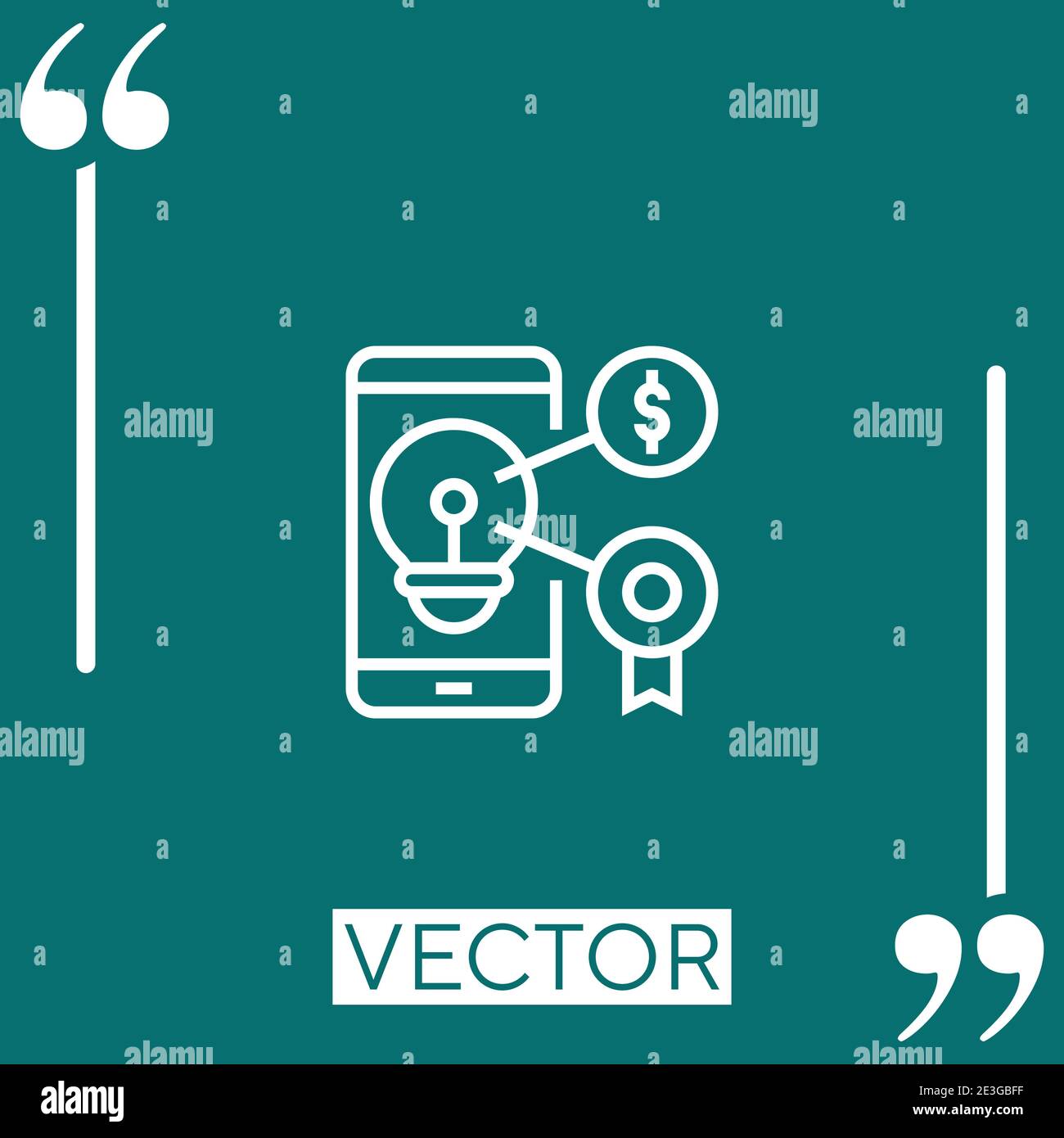 gamification vector icon Linear icon. Editable stroke line Stock Vector