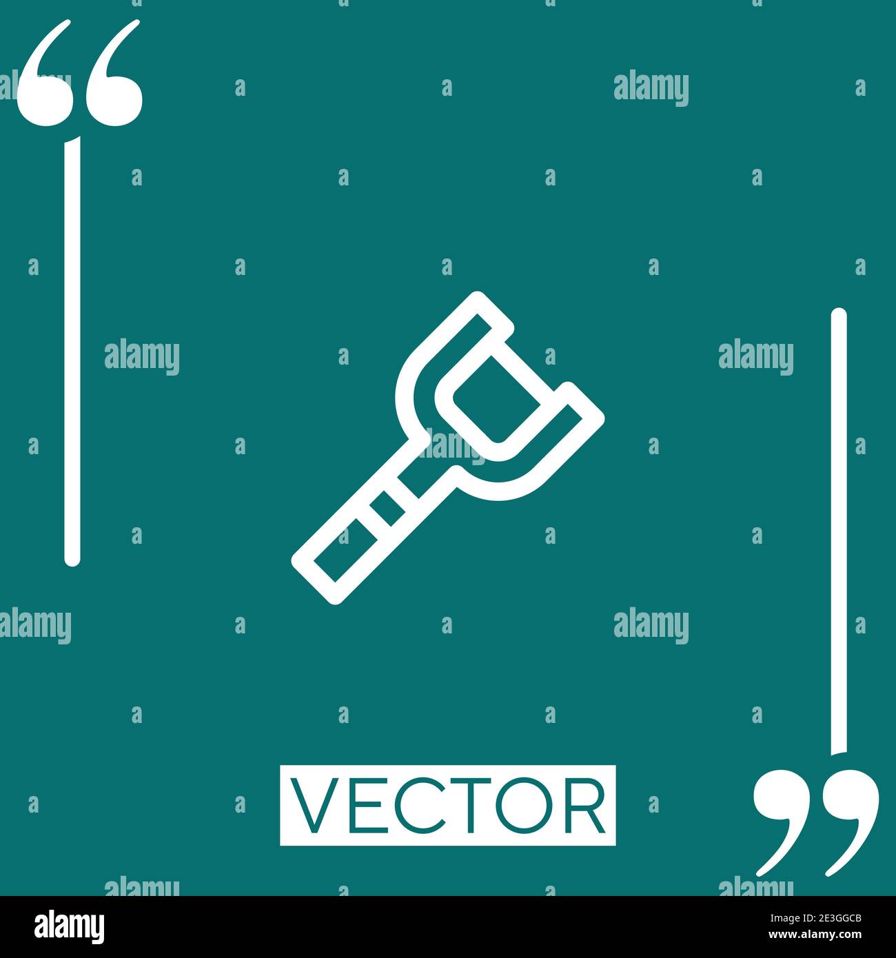 peeler vector icon Linear icon. Editable stroked line Stock Vector
