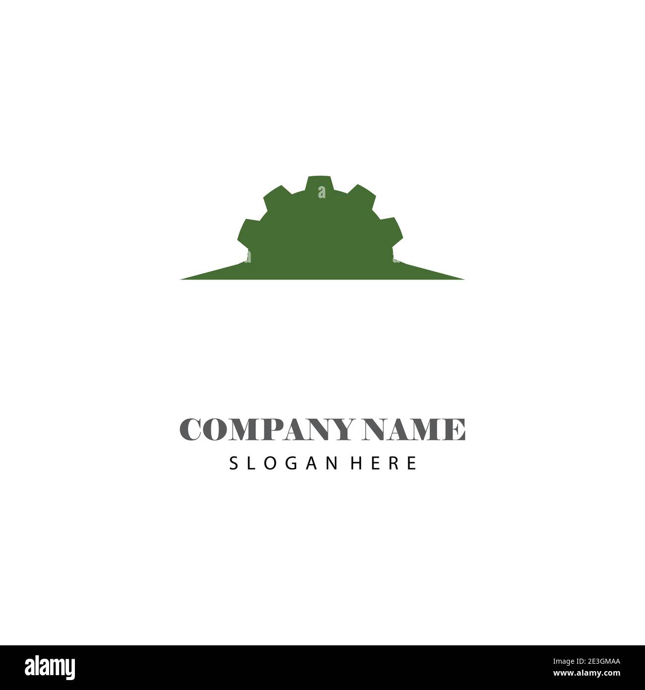 Gear Logo Template vector icon illustration design Stock Vector