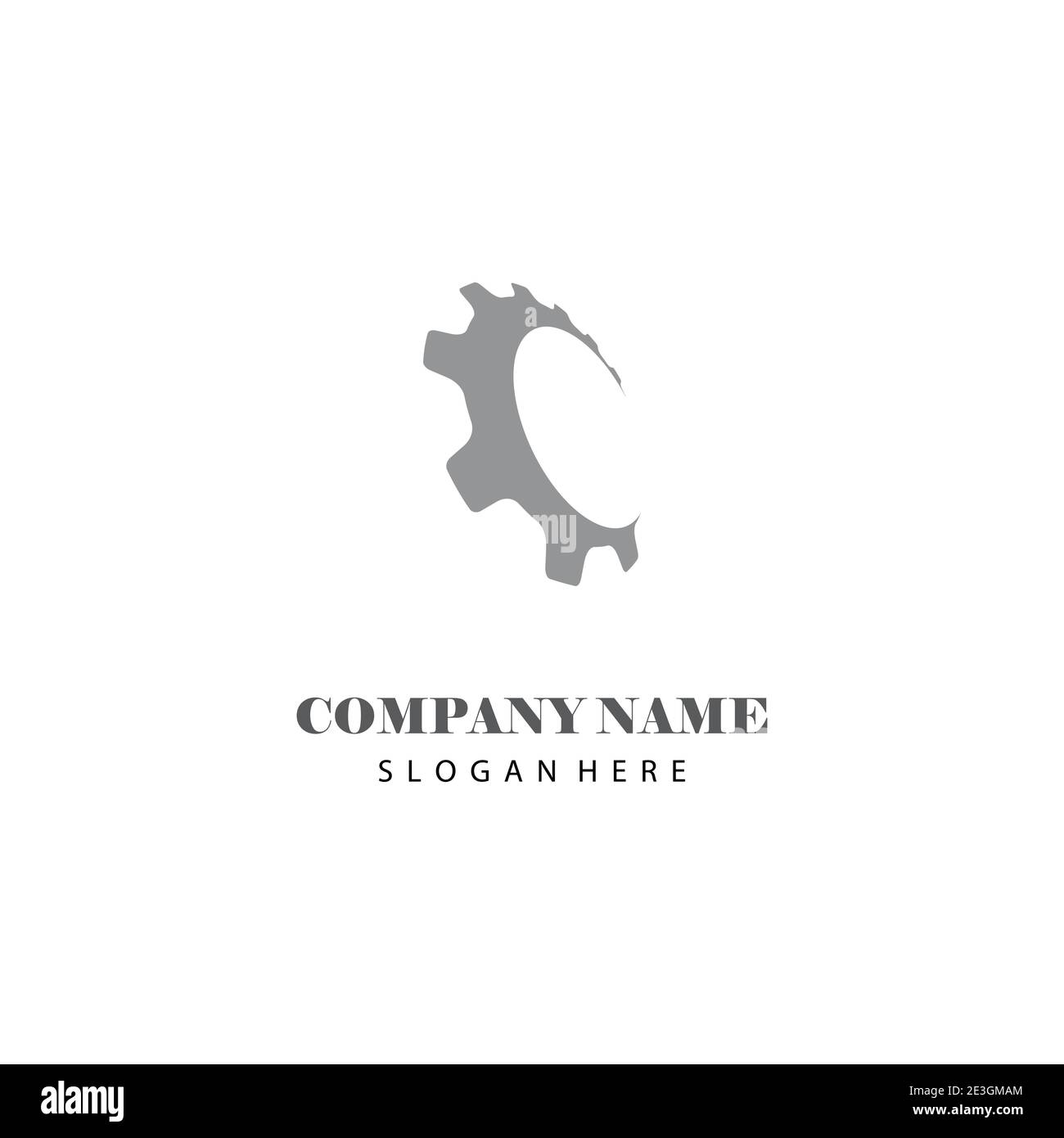 Gear Logo Template vector icon illustration design Stock Vector