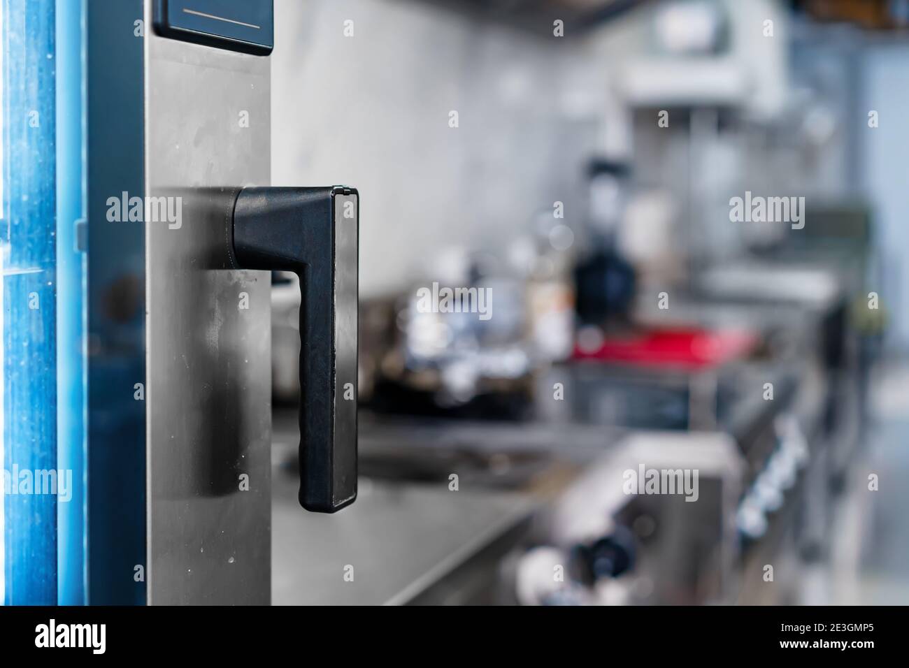 Kitchen appliances in professional kitchen in a restaurant Stock Photo Alamy