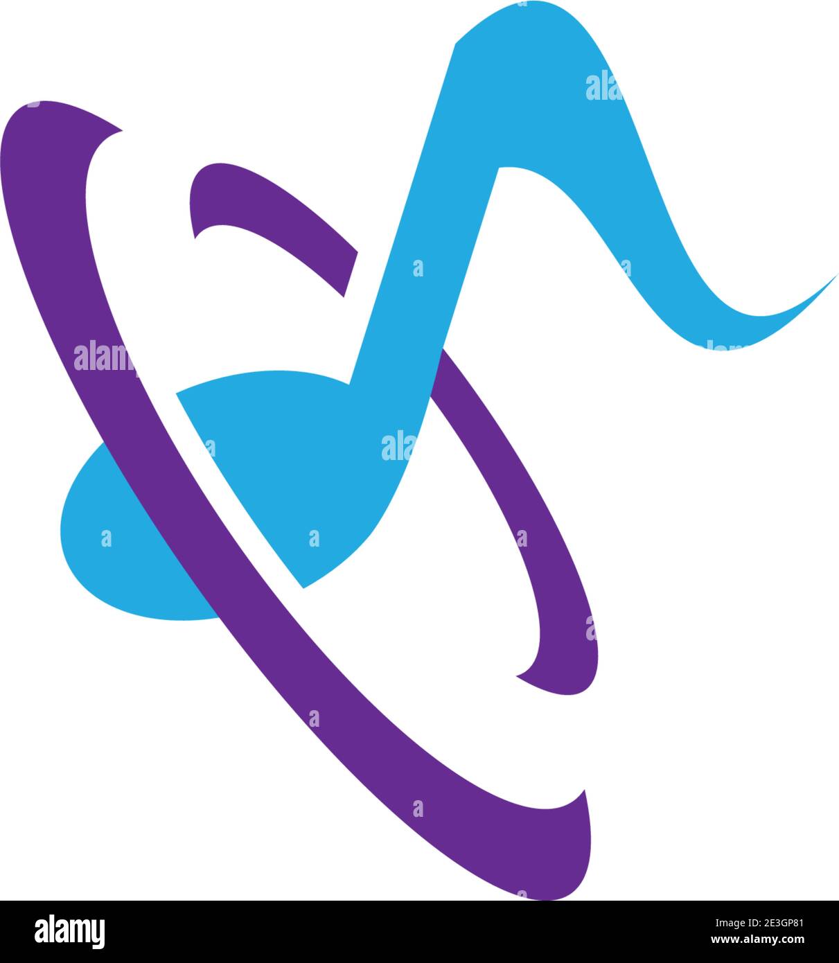 Music note Icon Vector illustration design Stock Vector Image & Art - Alamy