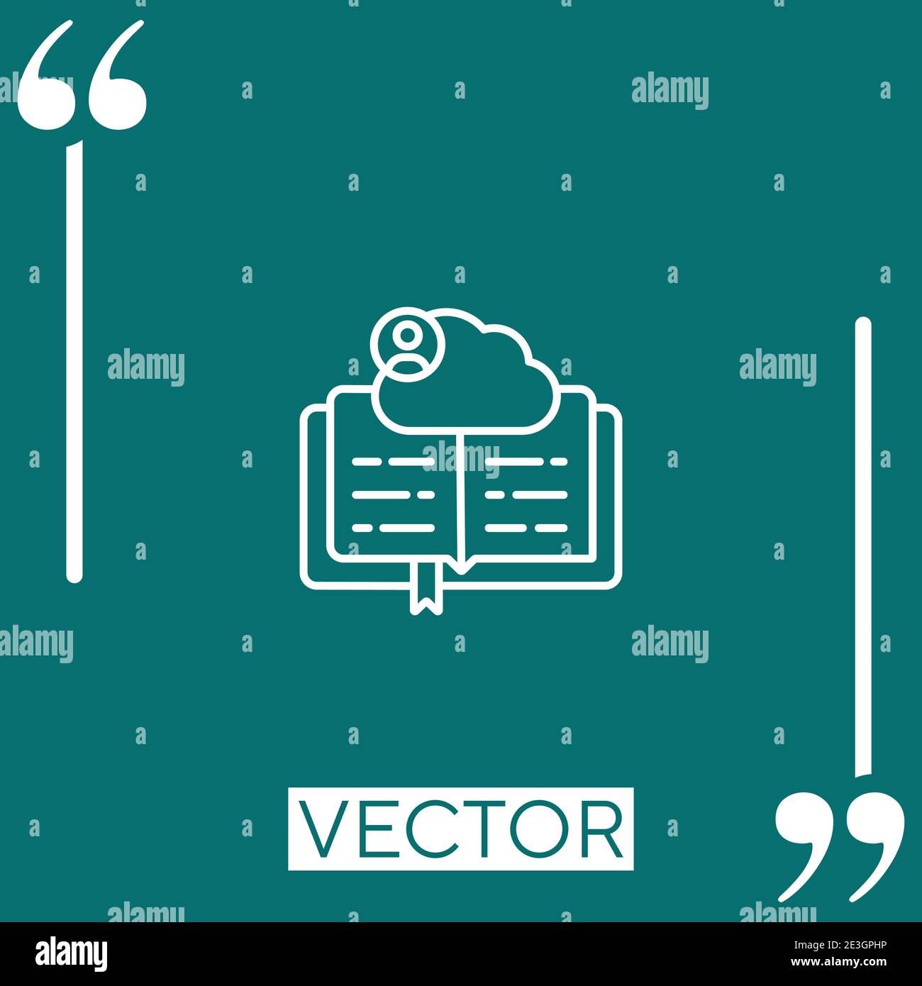 book Linear icon. Editable stroke line Stock Vector Image & Art - Alamy