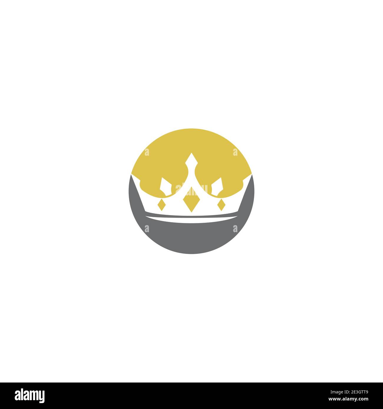 Crown Logo Template vector icon illustration design Stock Vector Image ...