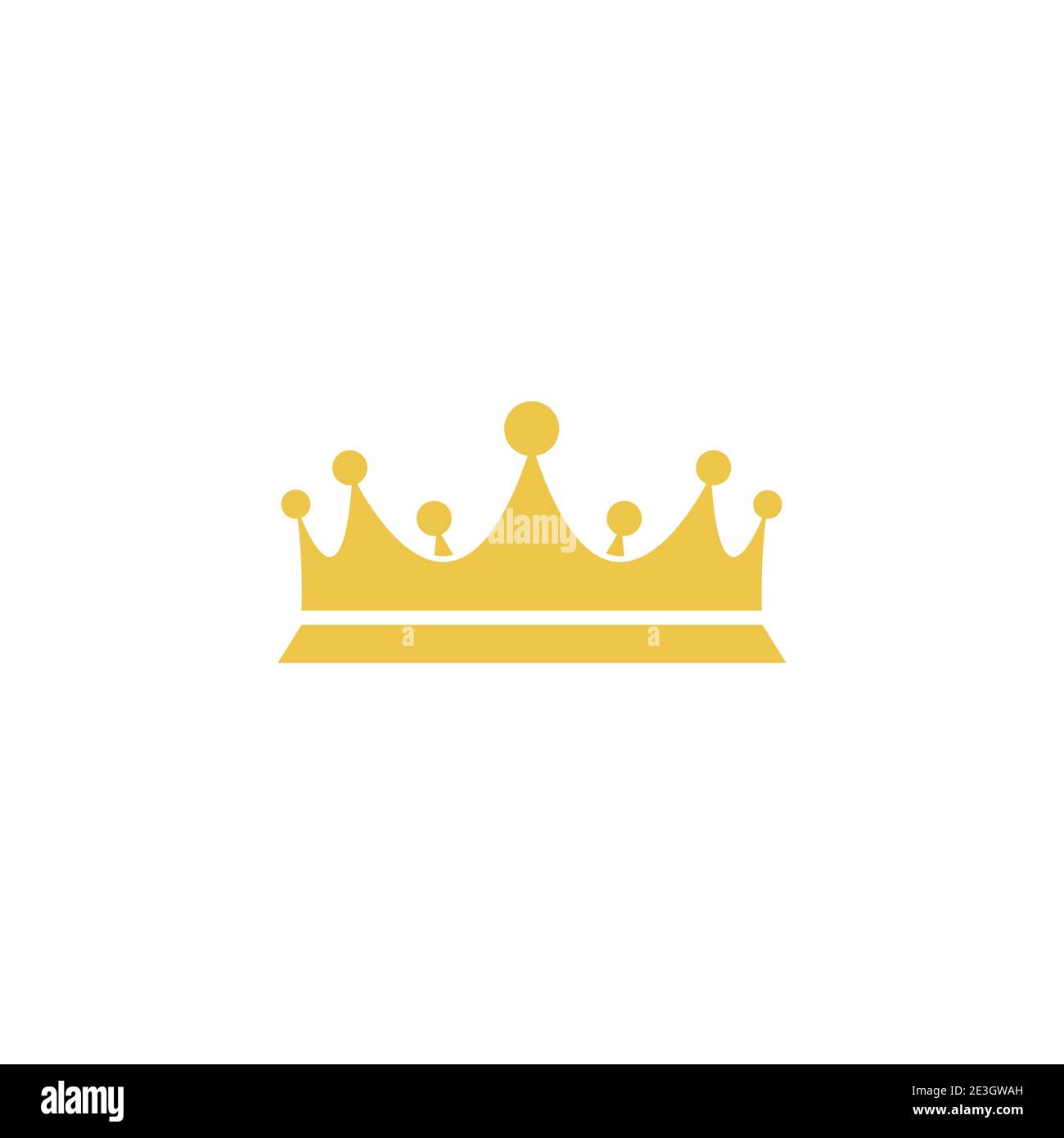 Crown Logo Template vector icon illustration design Stock Vector Image ...
