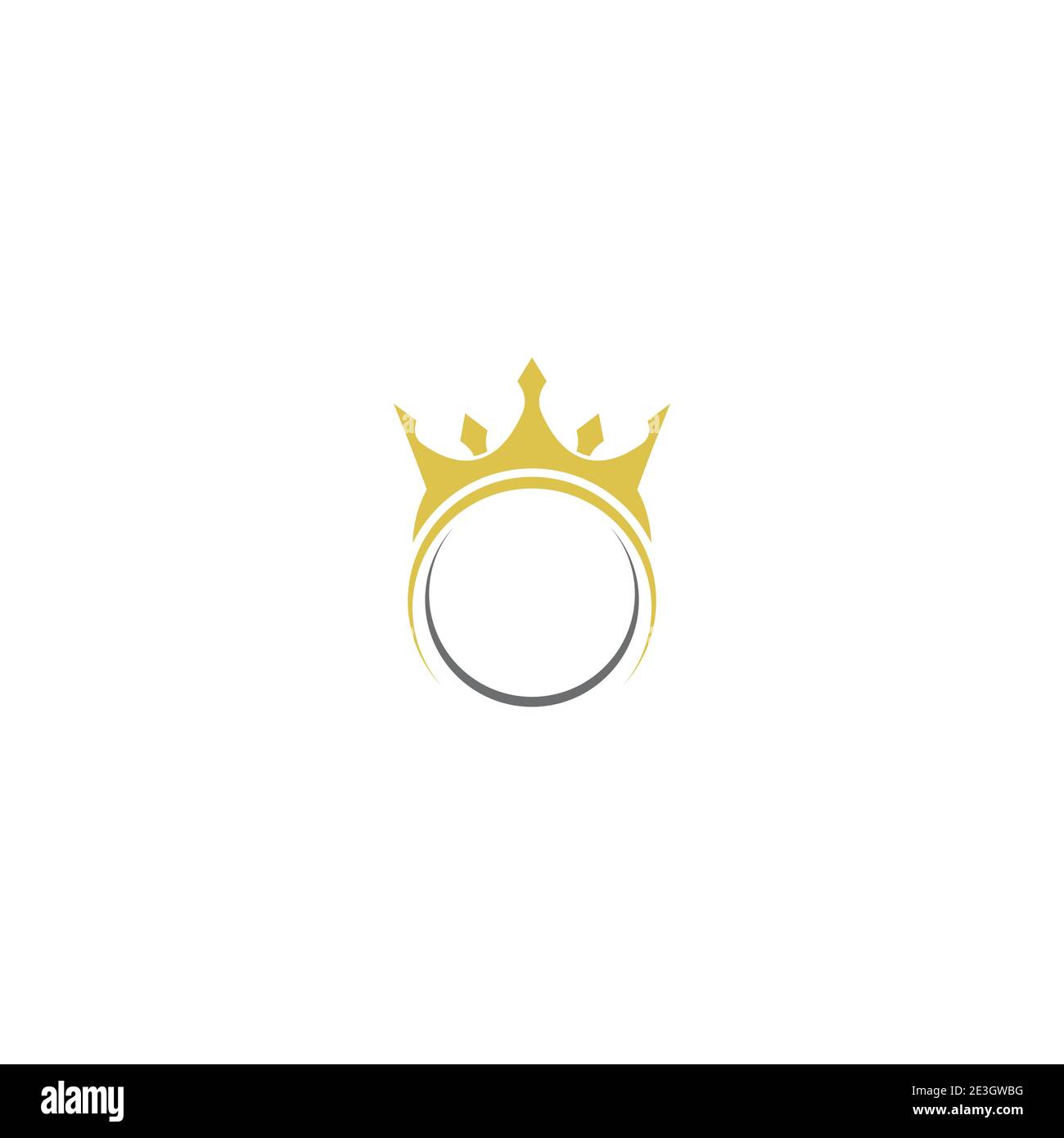 Crown Logo Template vector icon illustration design Stock Vector Image ...
