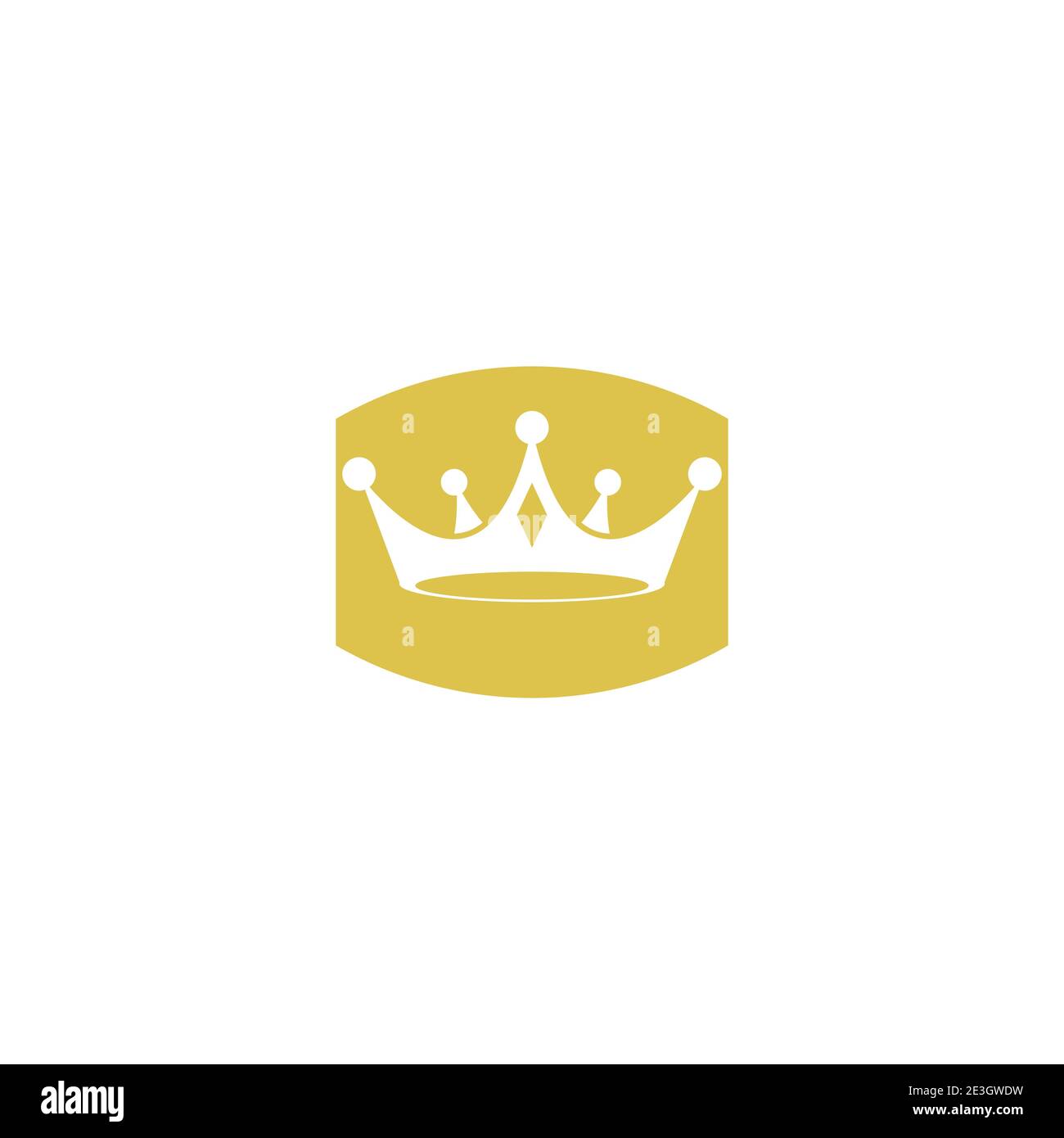 Crown Logo Template vector icon illustration design Stock Vector Image ...