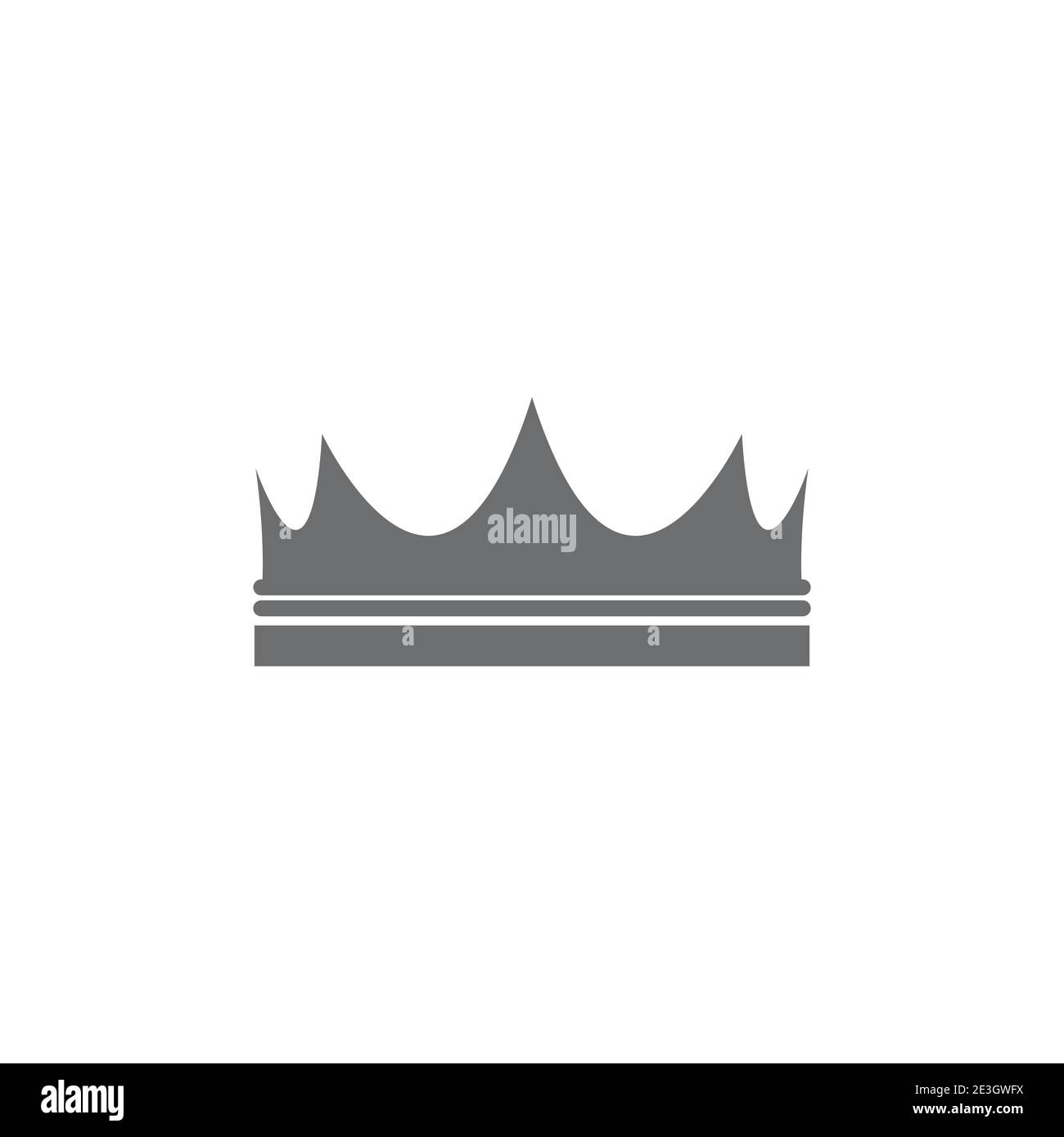 Crown Logo Template vector icon illustration design Stock Vector Image ...