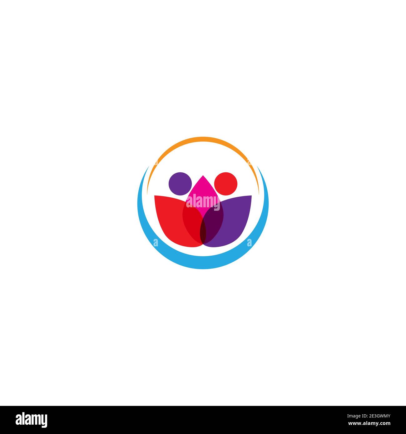 Community Logo Template vector symbol nature Stock Vector Image & Art ...