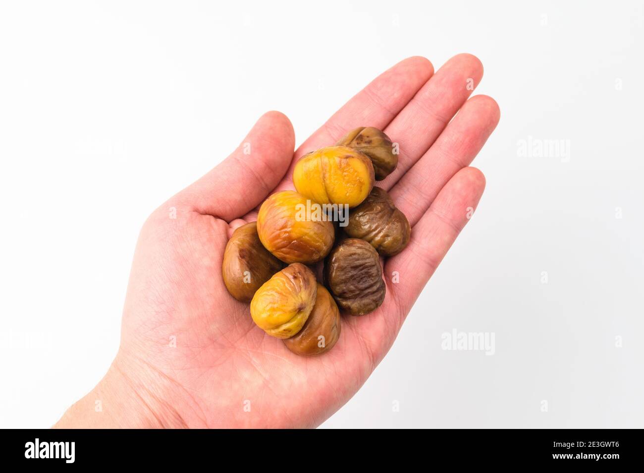 Sweet and soft nuts. Roasted nuts. Sweet fruit nuts Stock Photo Alamy