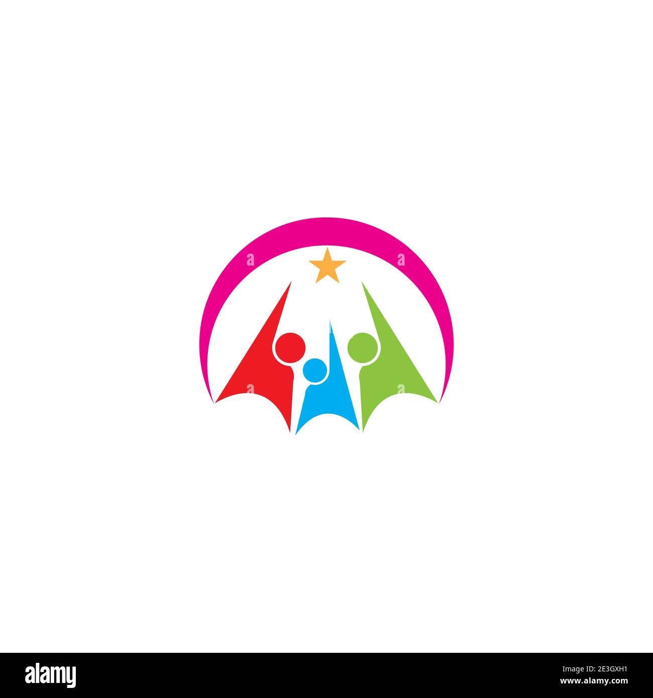 Community Logo Template vector symbol nature Stock Vector Image & Art ...