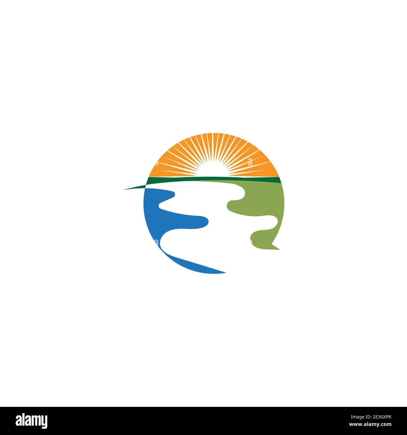 River vector icon illustration design Stock Vector Image & Art - Alamy