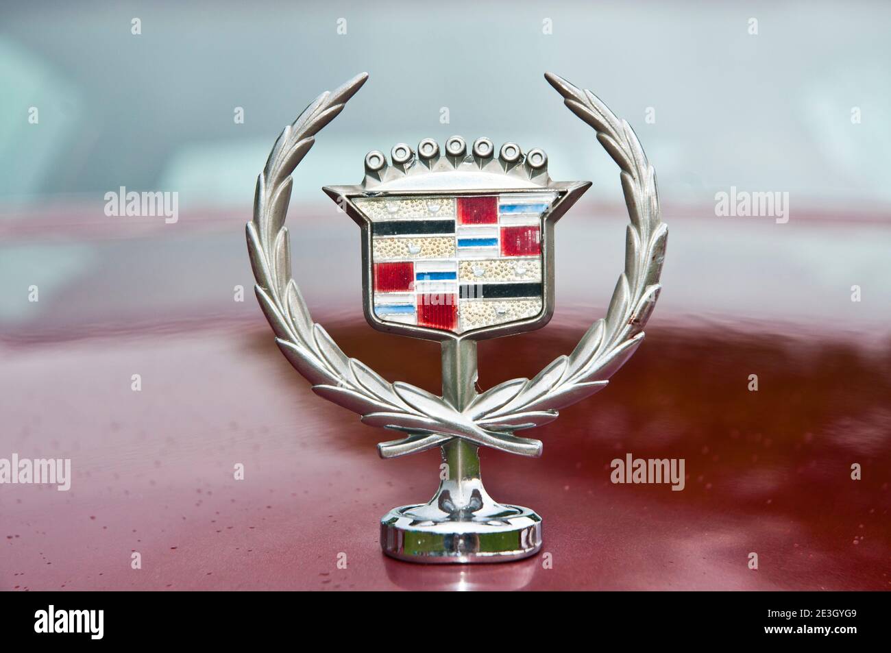 A cadillac car emblem Banque de photographies et d'images à haute