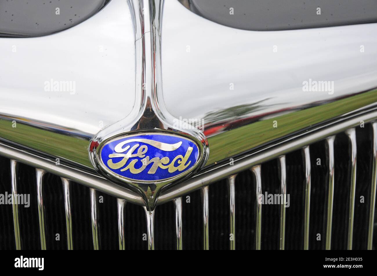 Ford classic emblem Stock Photo