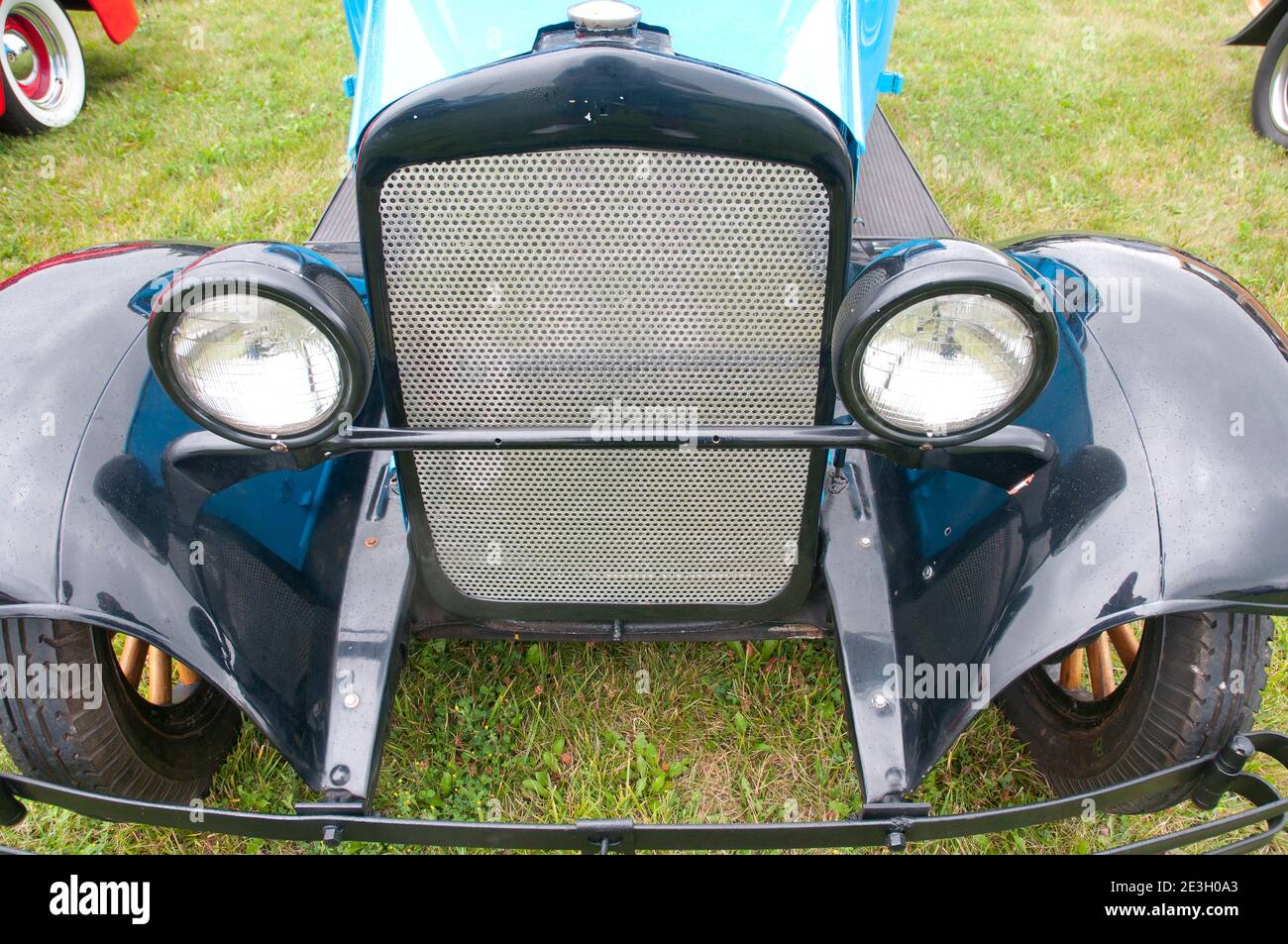 Plymouth 1928 classic - Car show Stock Photo
