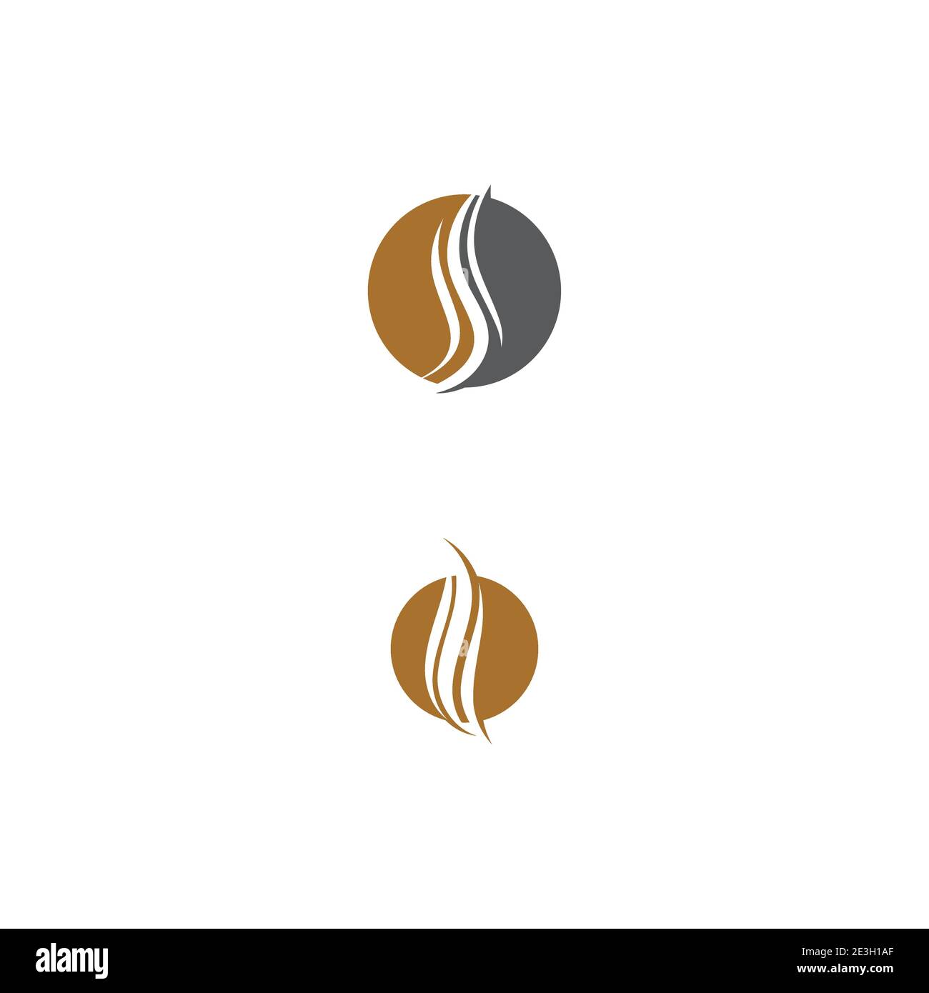 Hair icon Vector Illustration design Logo template Stock Vector