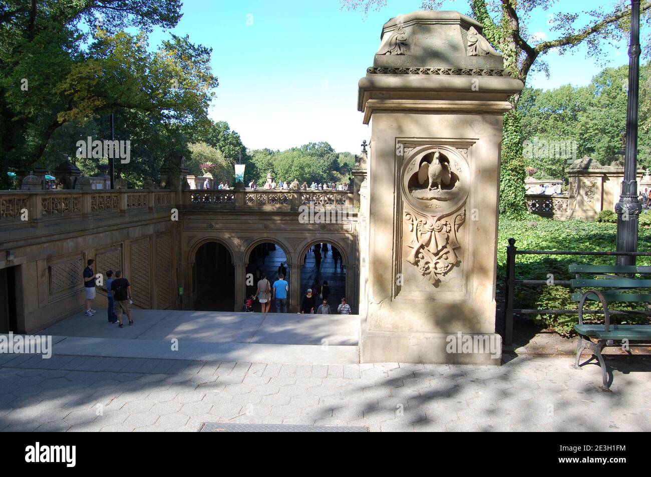 Bethesda Terrace Central Park Photography Print Urban Home 