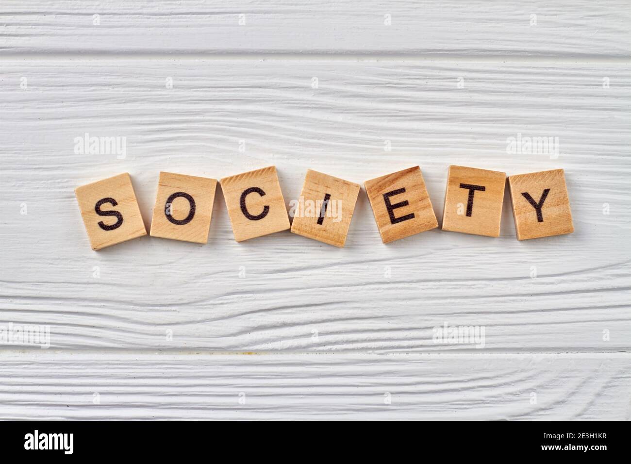 Human society word. Stock Photo