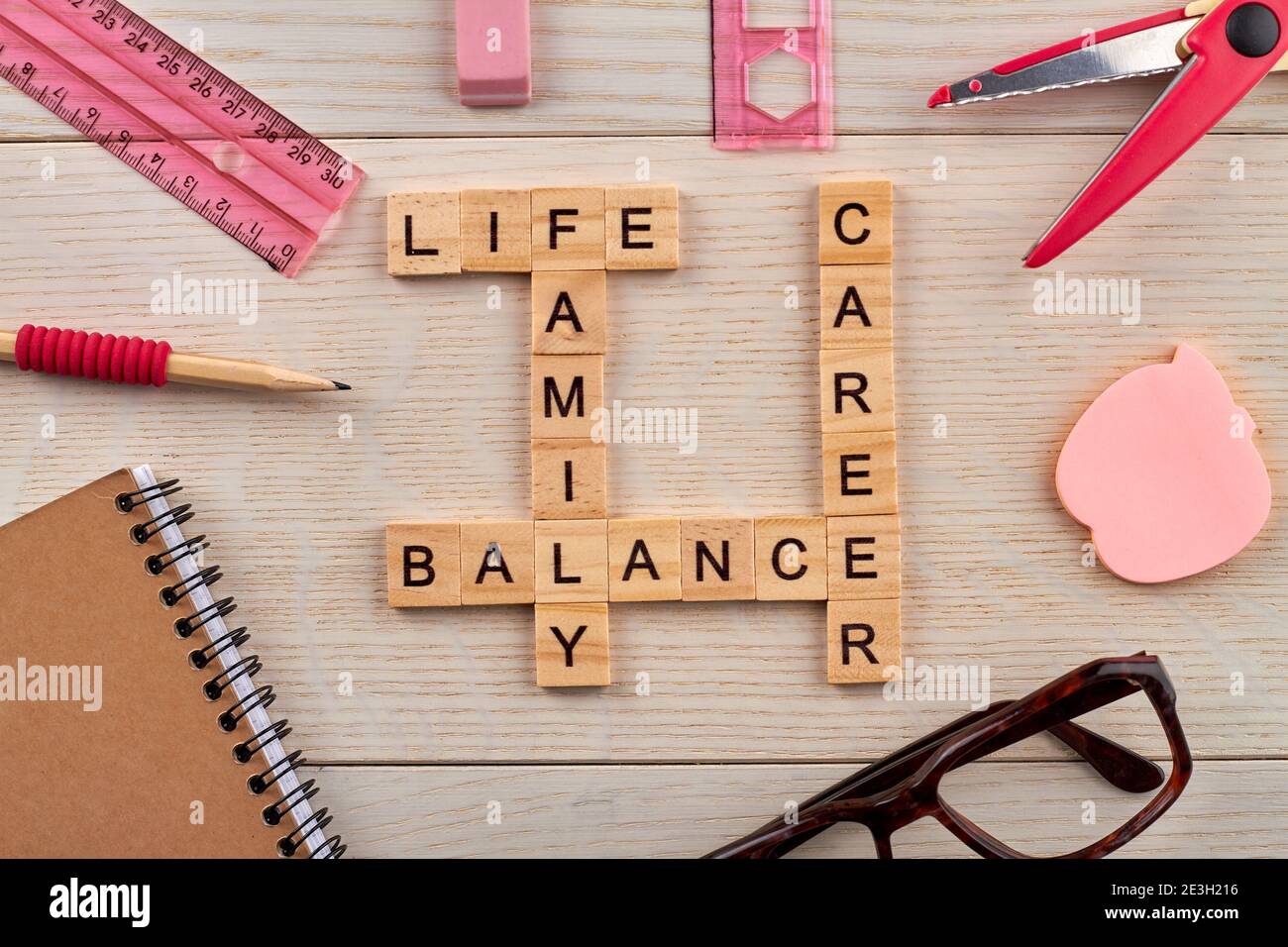 Work and life balance Stock Photo - Alamy