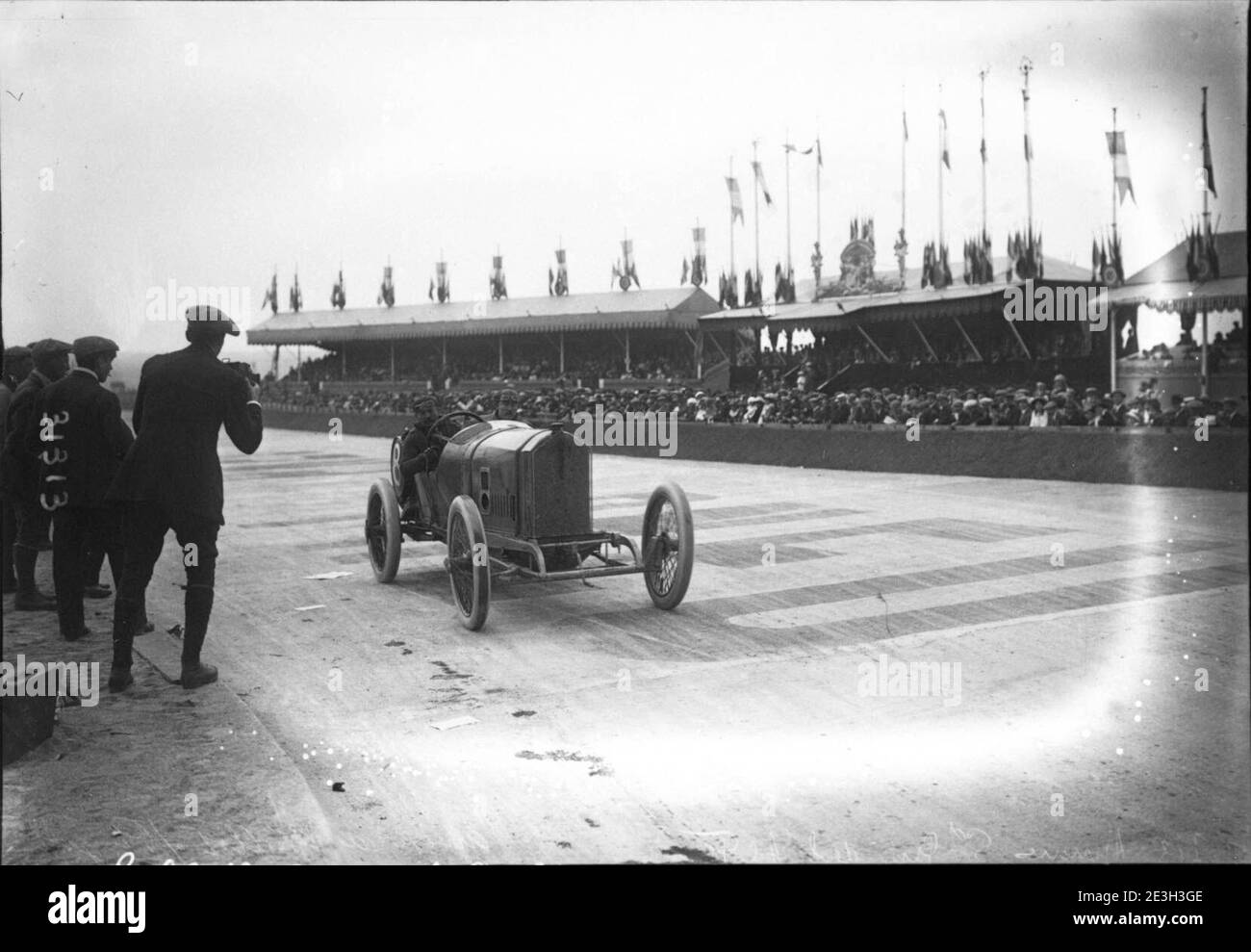 Photo Ancienne André Boillot Peugeot Grand Prix Tourisme Alsace 1922 Duttlenheim