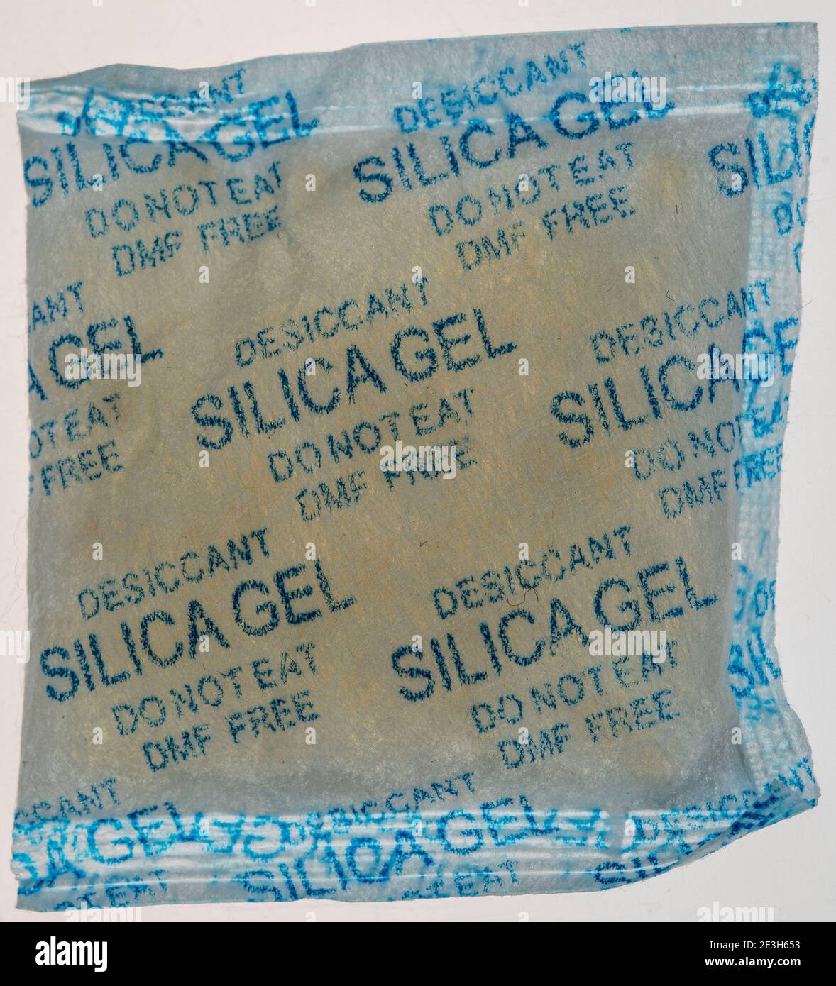 Silica gel, desiccant, is often used in packaging of technical