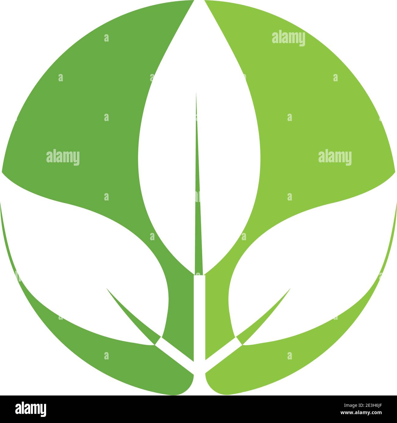 Leaf Logo Template vector symbol nature Stock Vector Image & Art - Alamy