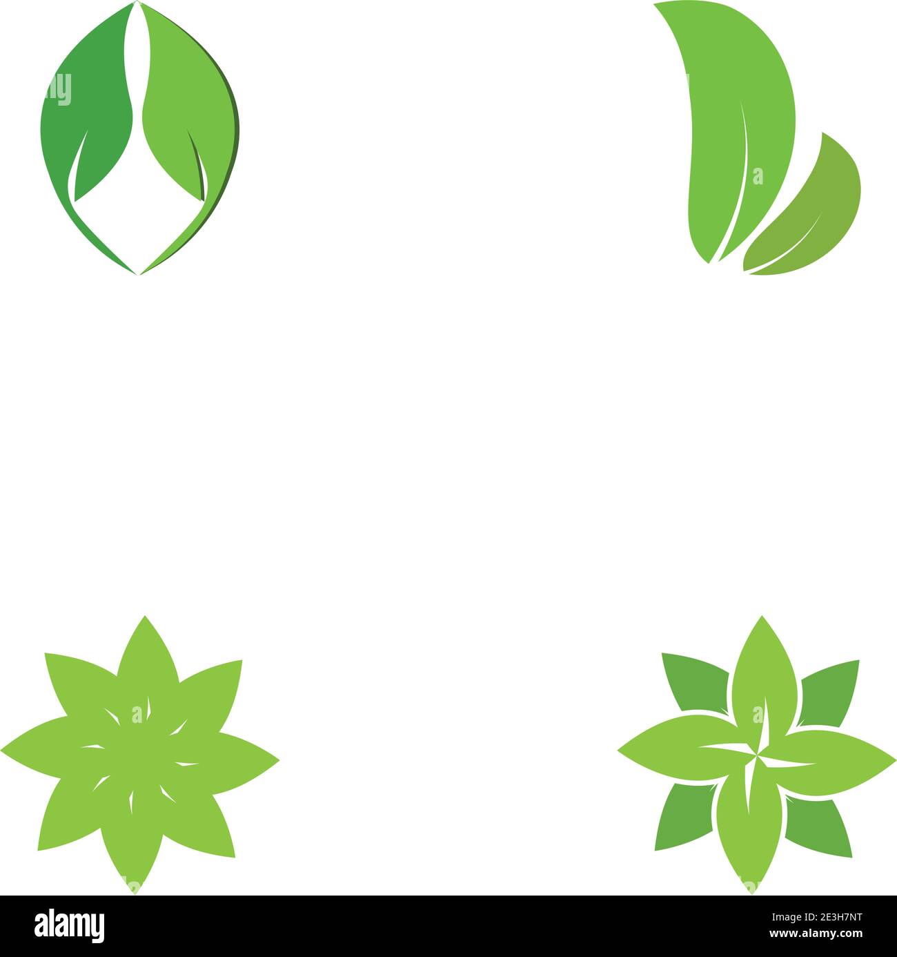 Leaf Logo Template vector symbol nature Stock Vector Image & Art - Alamy