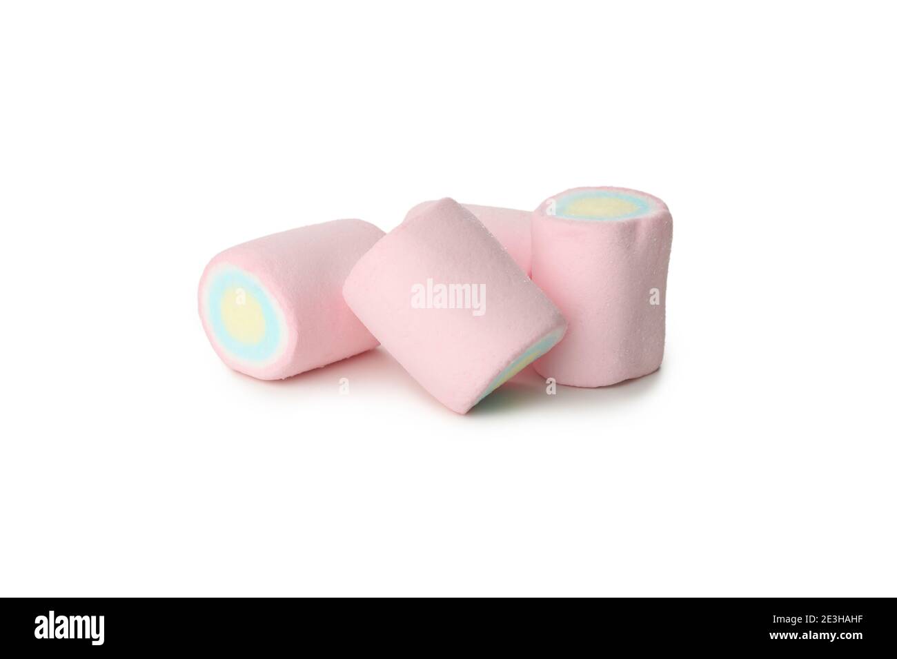 Delicious sweet marshmallow isolated on white background Stock Photo ...