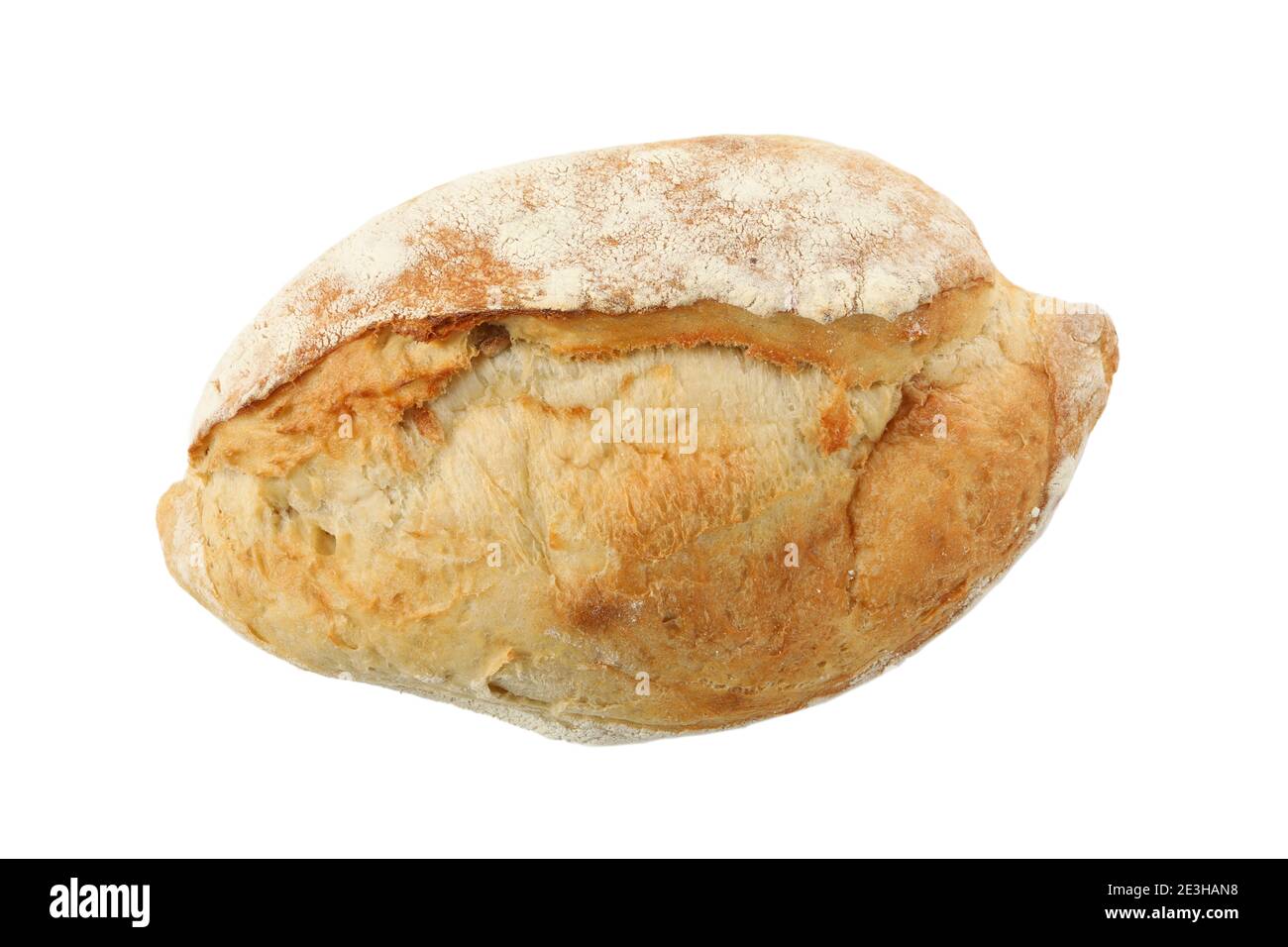 Fresh baked bread isolated on white background Stock Photo - Alamy