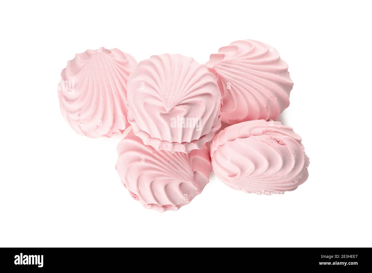 Delicious sweet marshmallow isolated on white background Stock Photo ...