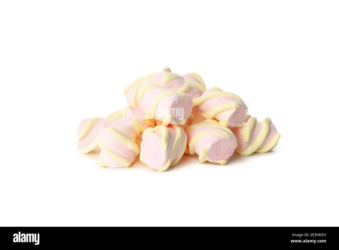 Delicious sweet marshmallow isolated on white background Stock Photo ...