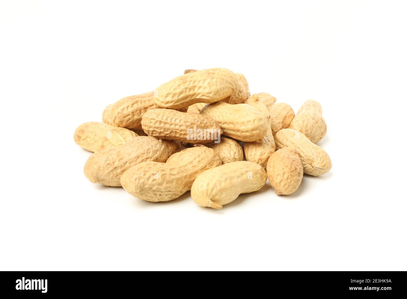 Tasty unshelled peanut isolated on white background Stock Photo Alamy