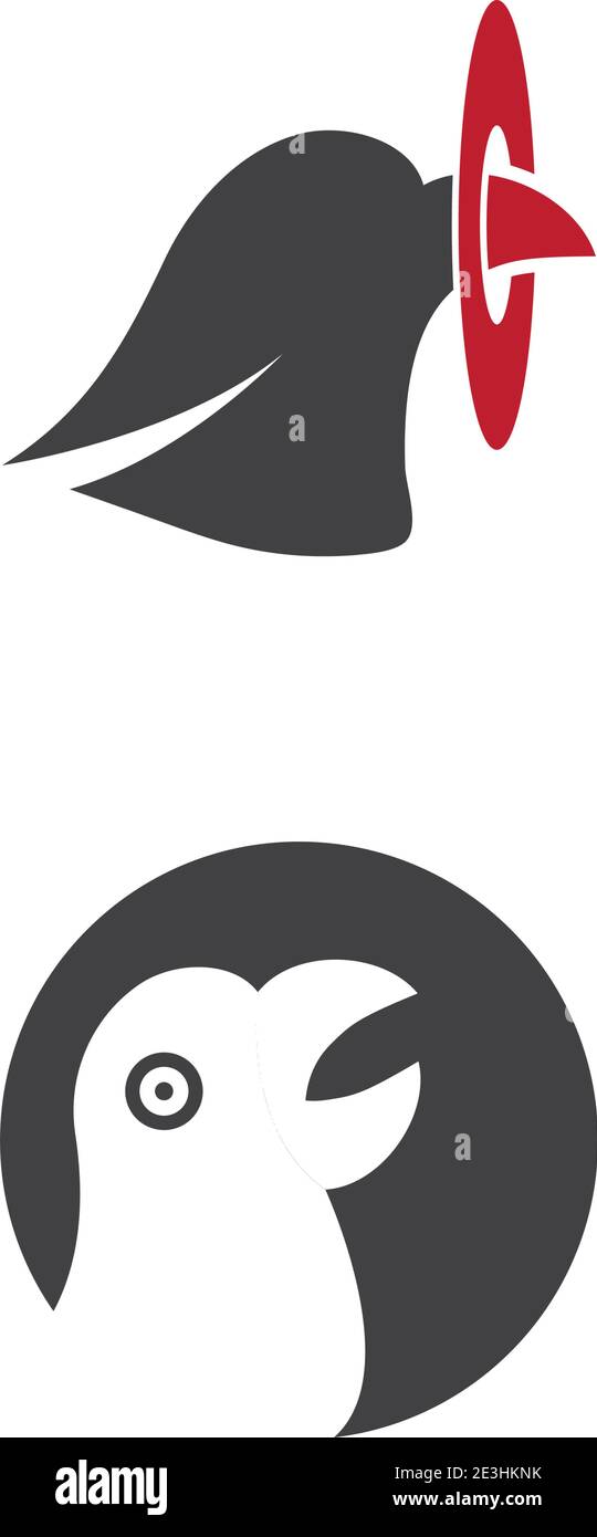 Falcon eagle birdWave Logo Template vector symbol nature Stock Vector
