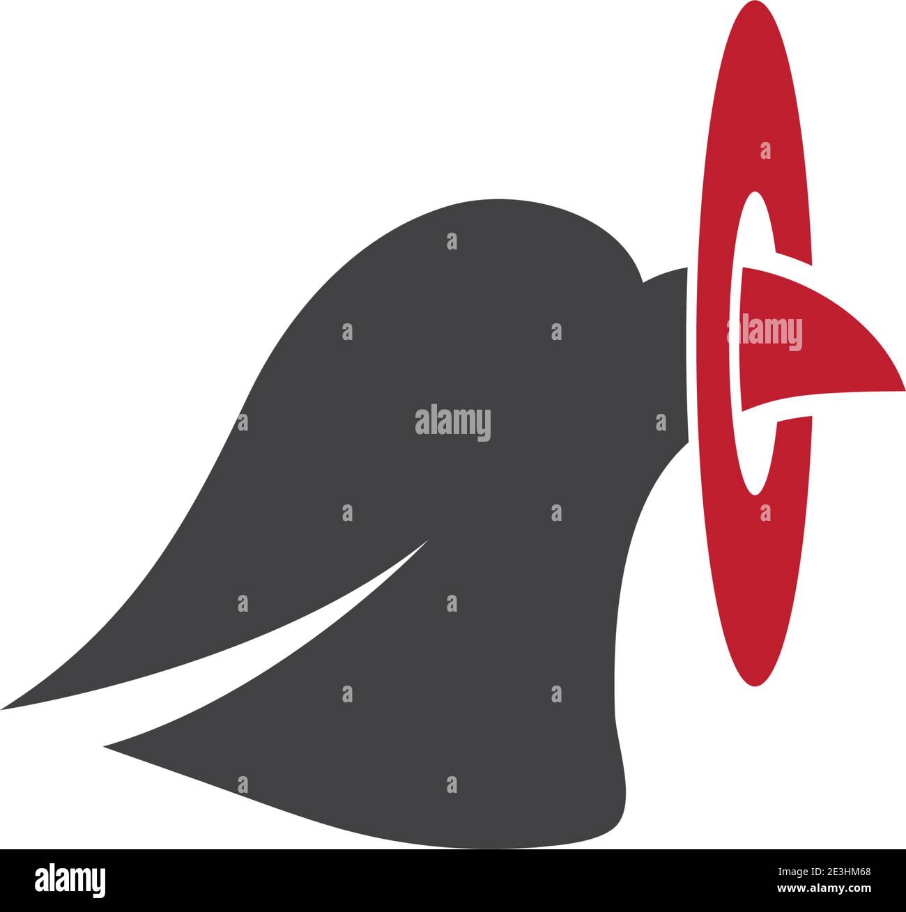 Falcon eagle birdWave Logo Template vector symbol nature Stock Vector