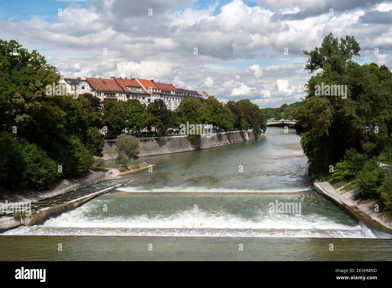 River Isar Stock Photo