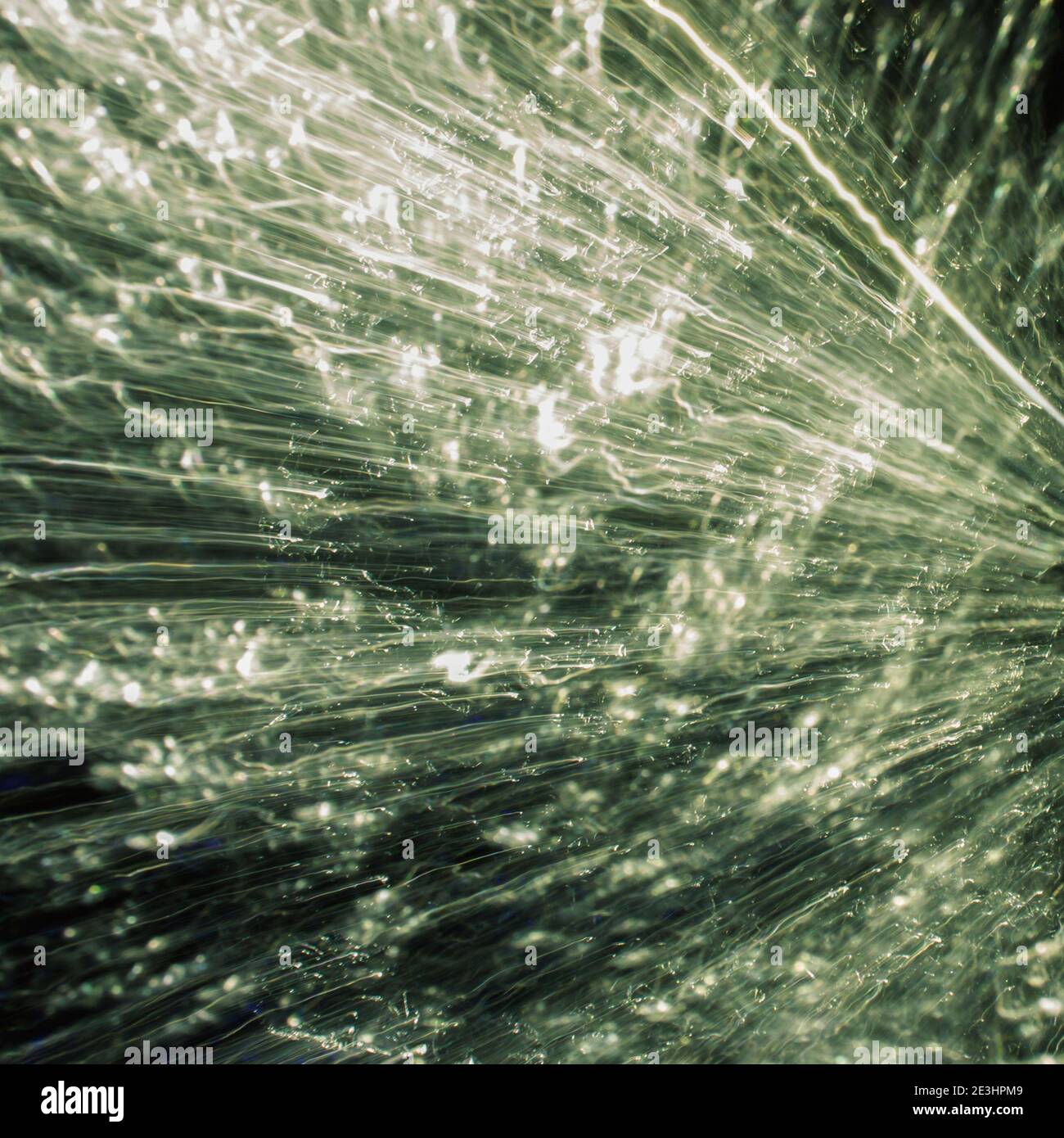 dynamic thin blue and white light lines on a black background Stock ...
