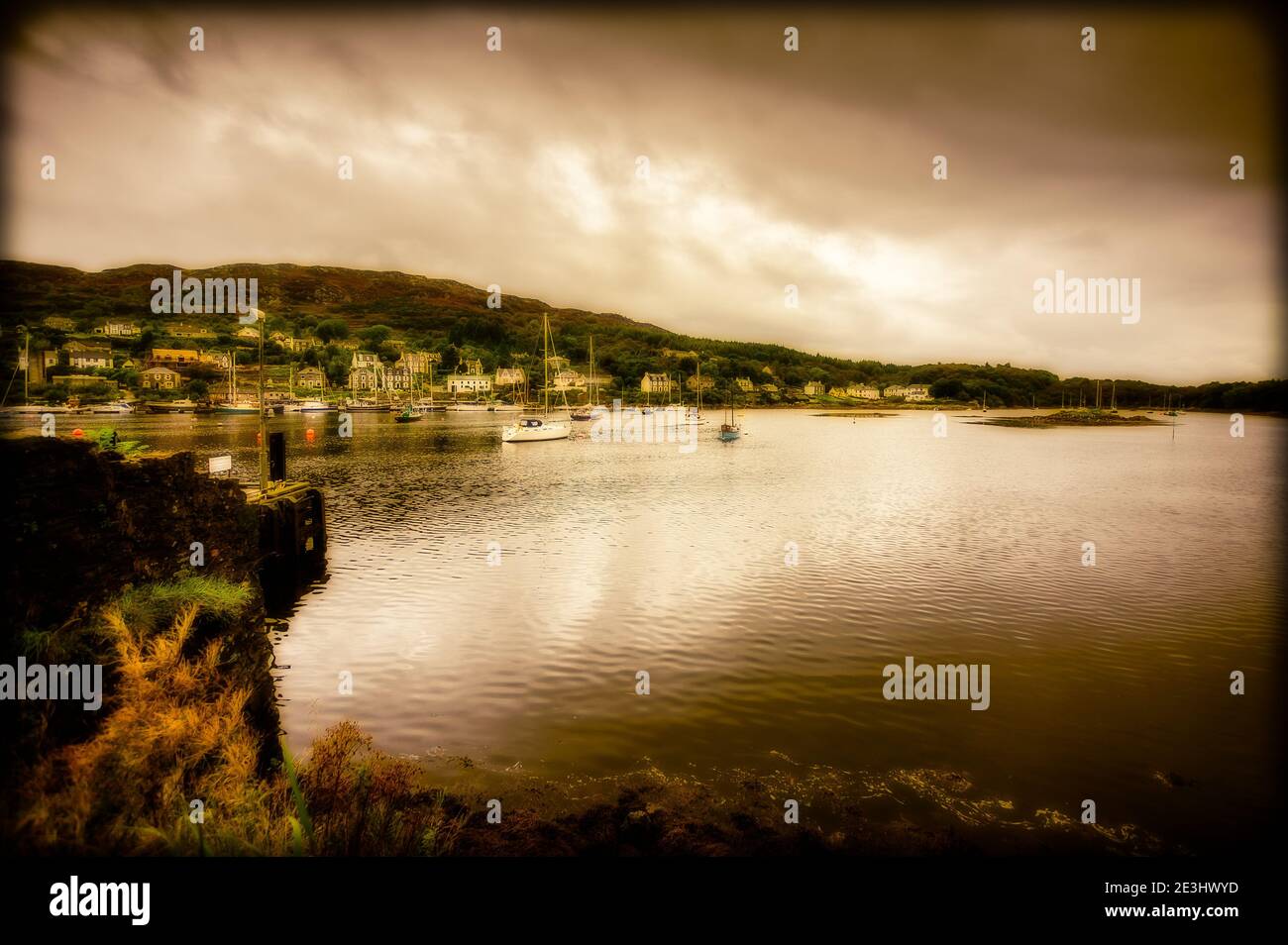 Tarbert in Kintyre, Argyll is an old, historically important fishing