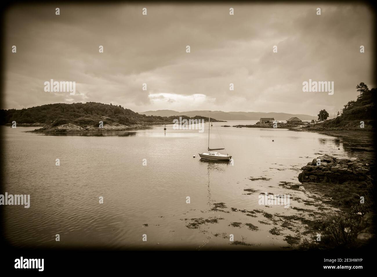 Tarbert in Kintyre, Argyll is an old, historically important fishing
