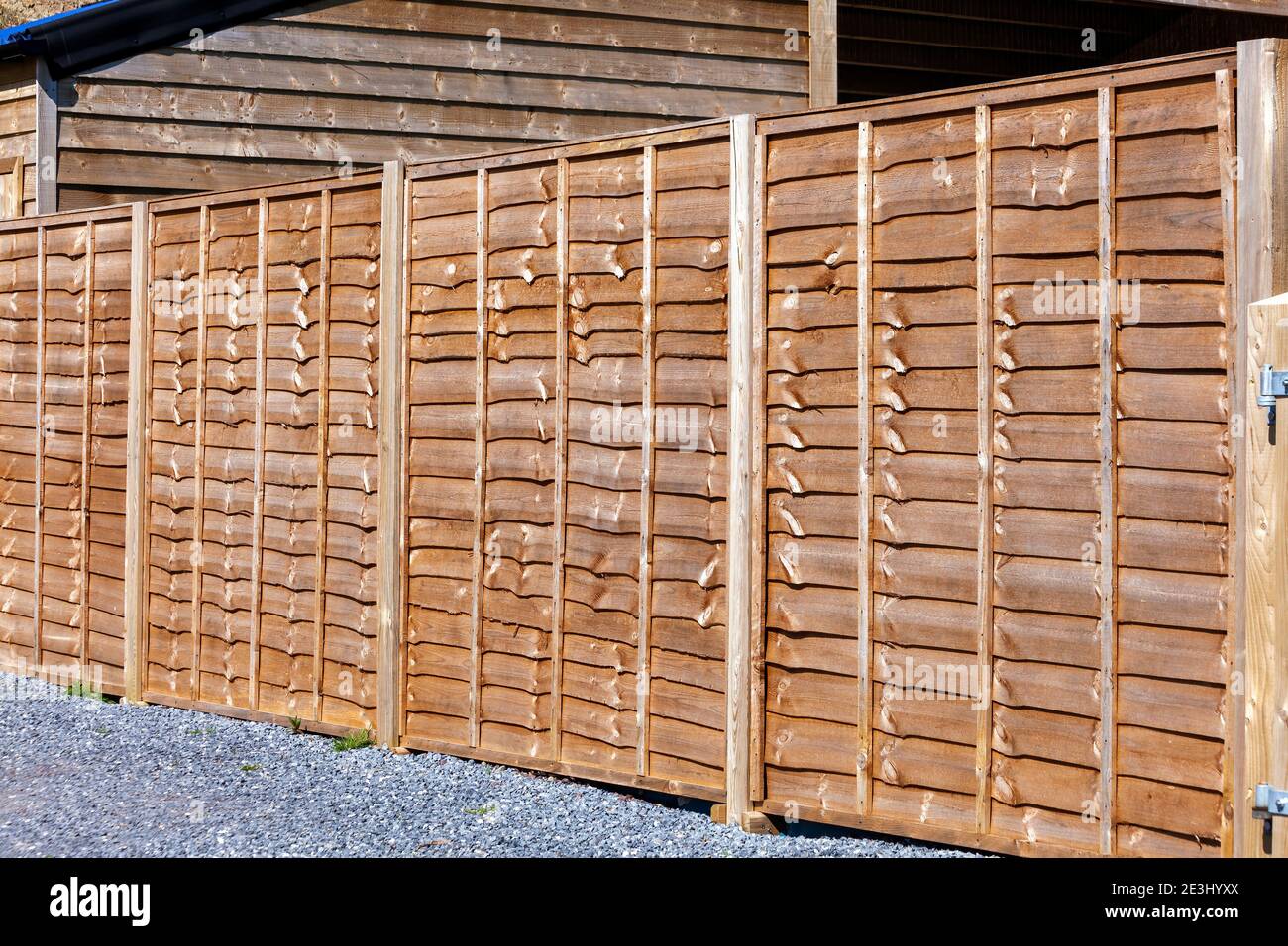 Garden fence hi-res stock photography and images - Alamy