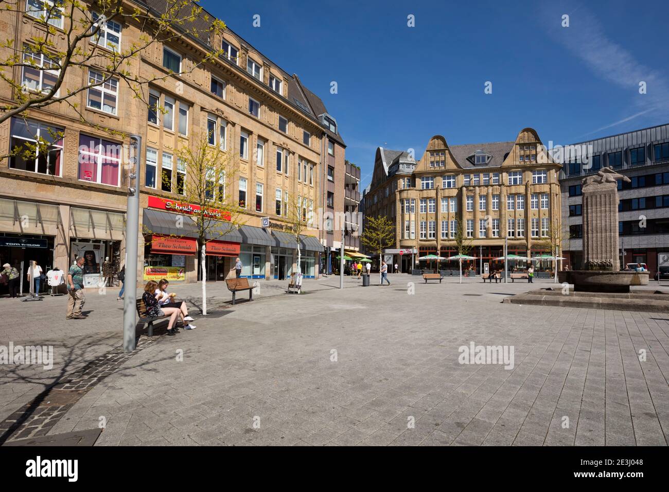 Old town of Castrop-Rauxel, Ruhr district, North Rhine-Westphalia, Germany, Europe Stock Photo