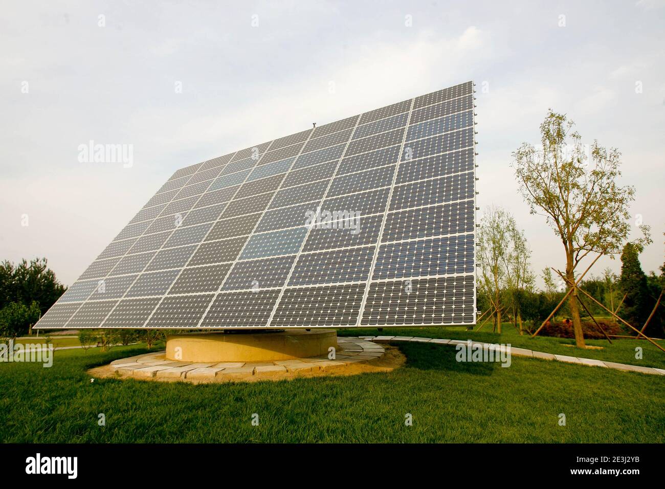 High up view solar hi-res stock photography and images - Alamy