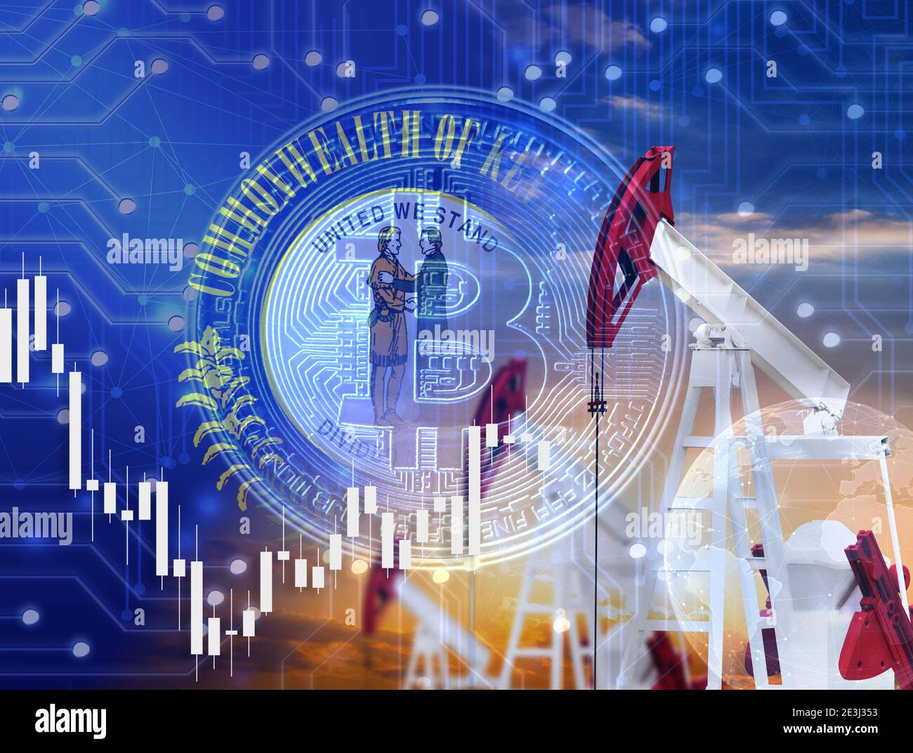 Kentucky cryptocurrency hi-res stock photography and images - Alamy