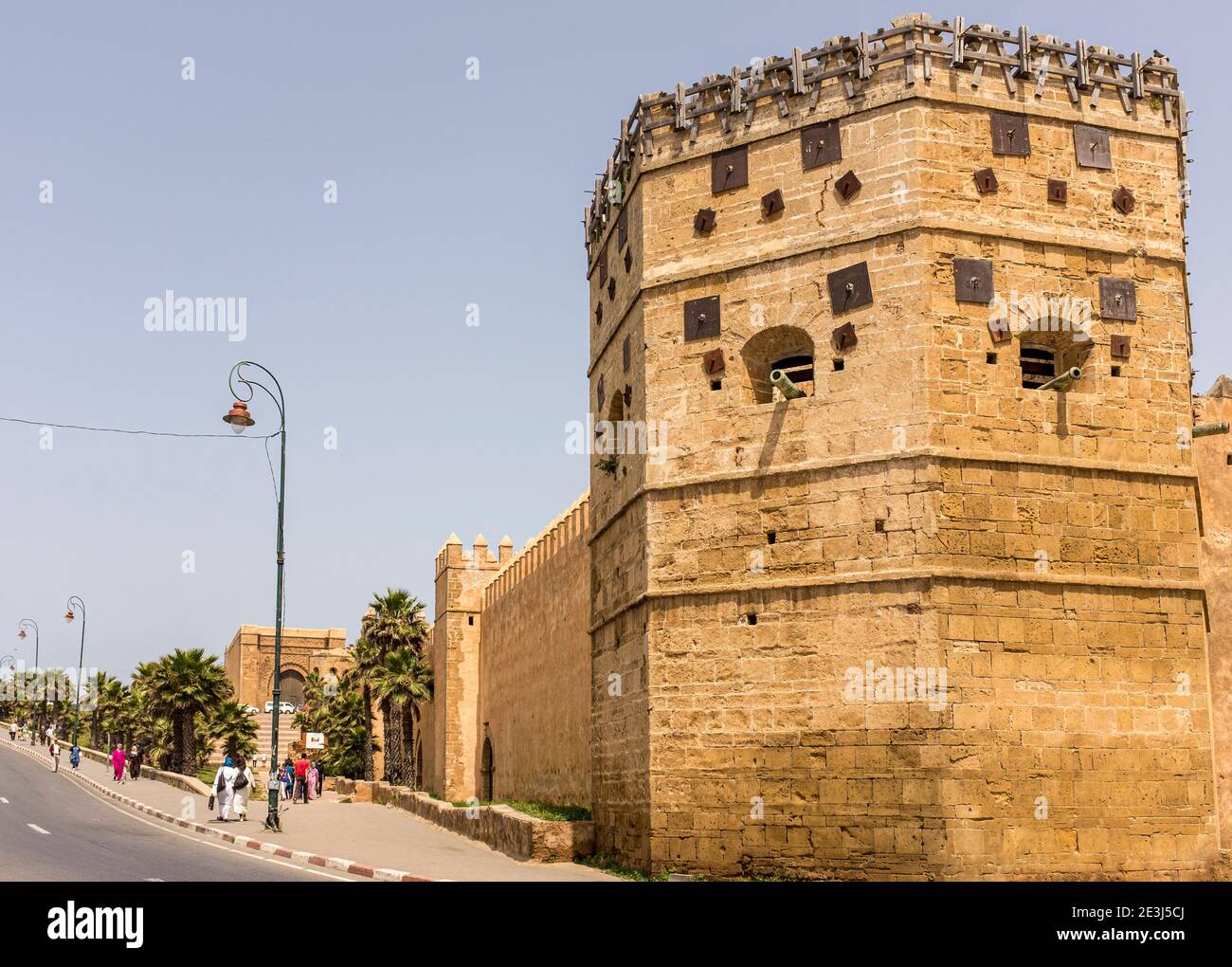 Kasbah of the udayas, rabat, morocco hi-res stock photography and ...