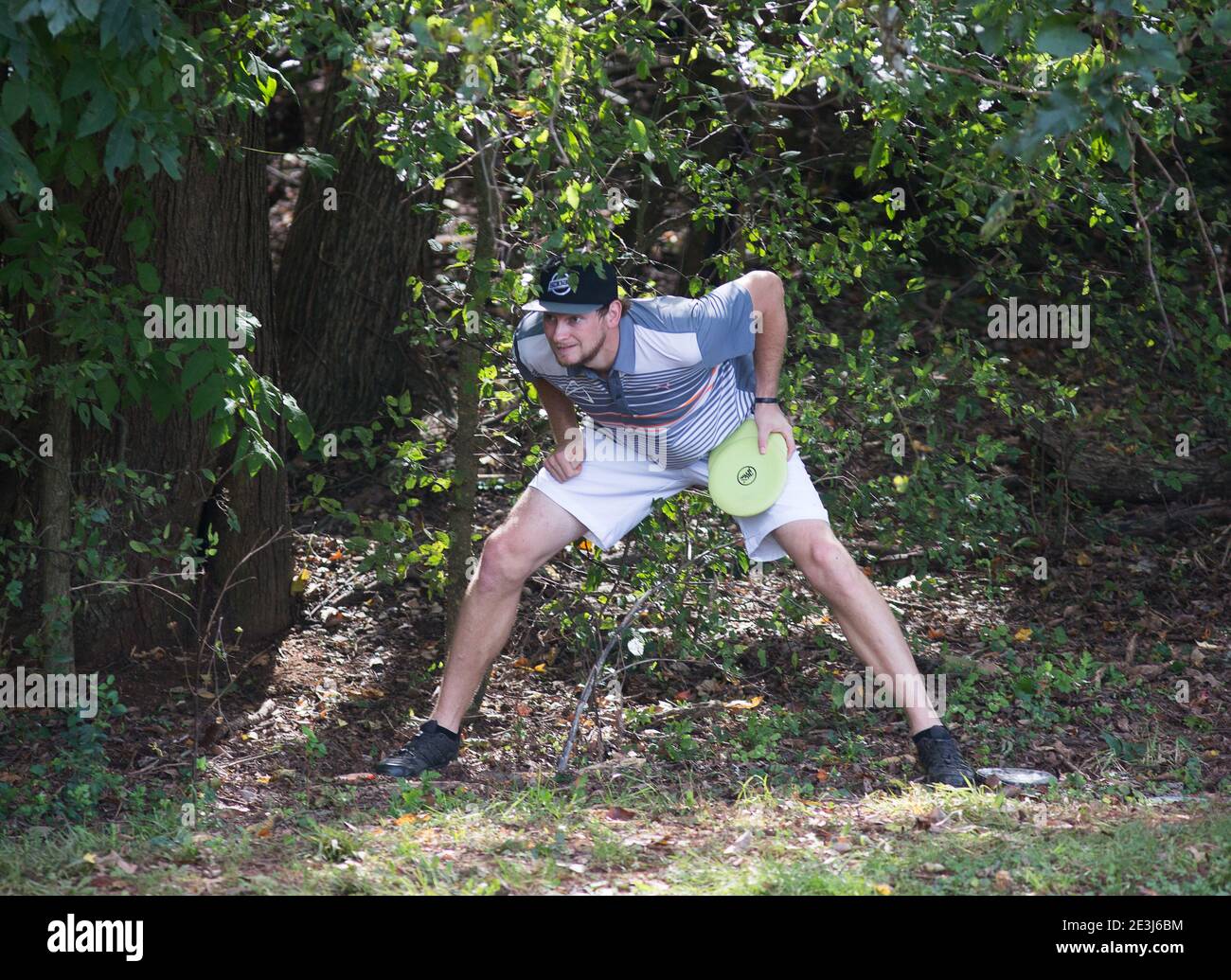 Disc Golf tournament in Rock Hill, S.C Stock Photo Alamy