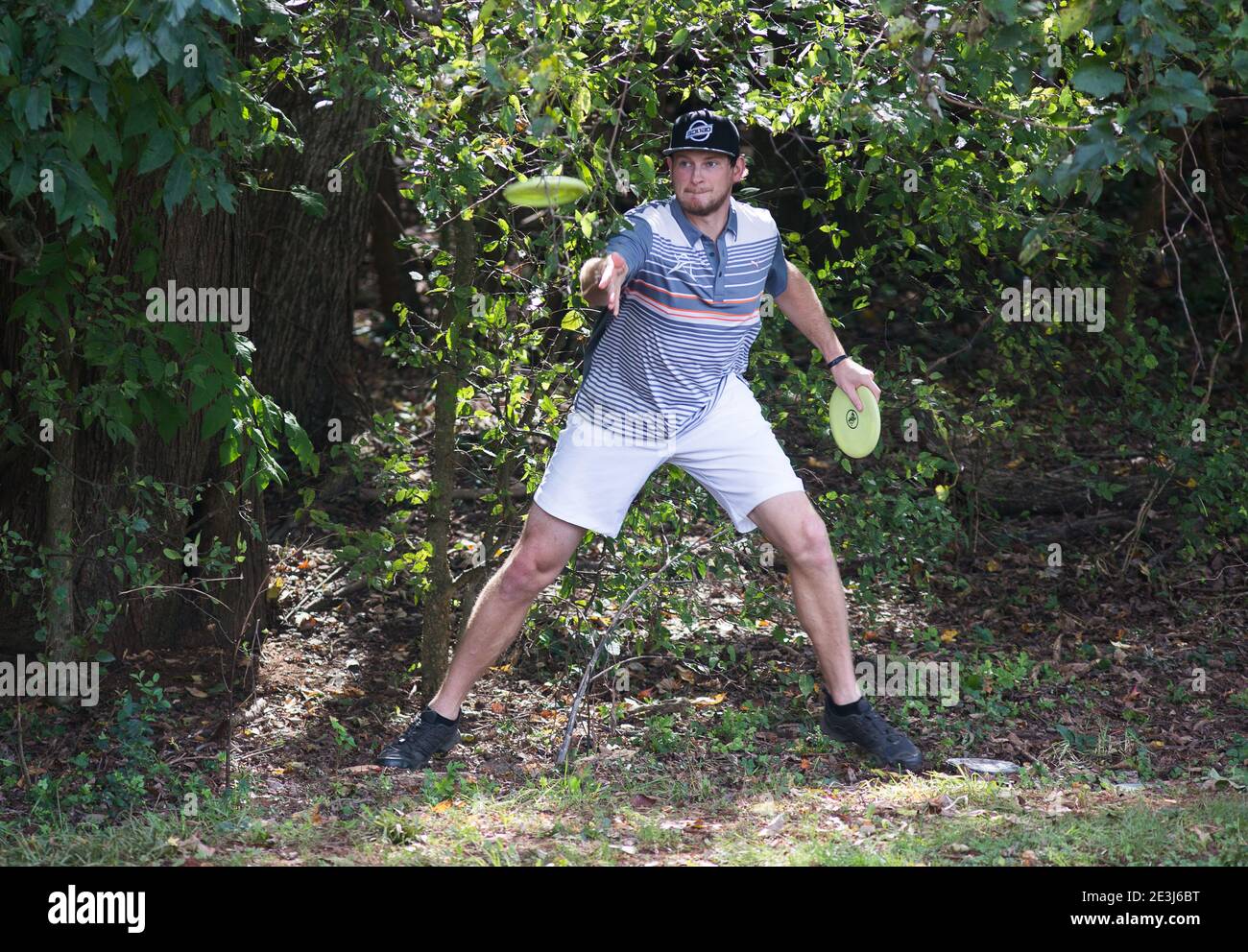 Disc Golf tournament in Rock Hill, S.C Stock Photo Alamy
