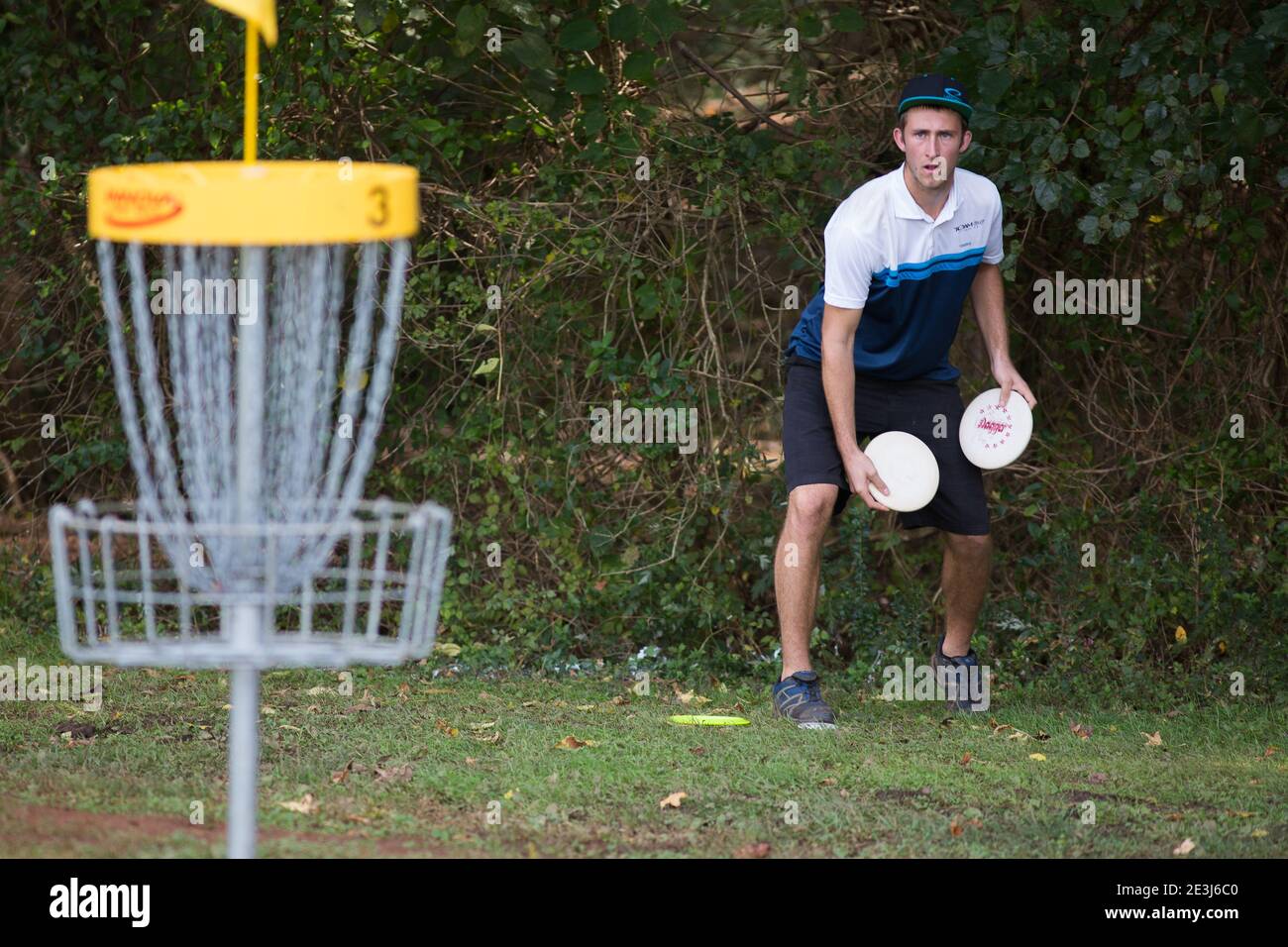 Disc Golf tournament in Rock Hill, S.C Stock Photo Alamy