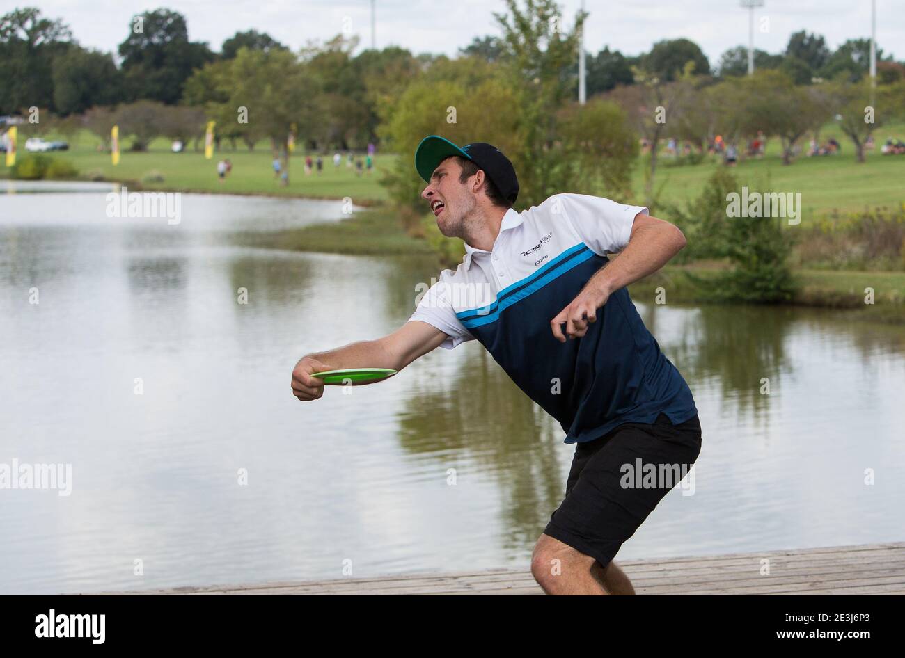 Disc Golf tournament in Rock Hill, S.C Stock Photo Alamy
