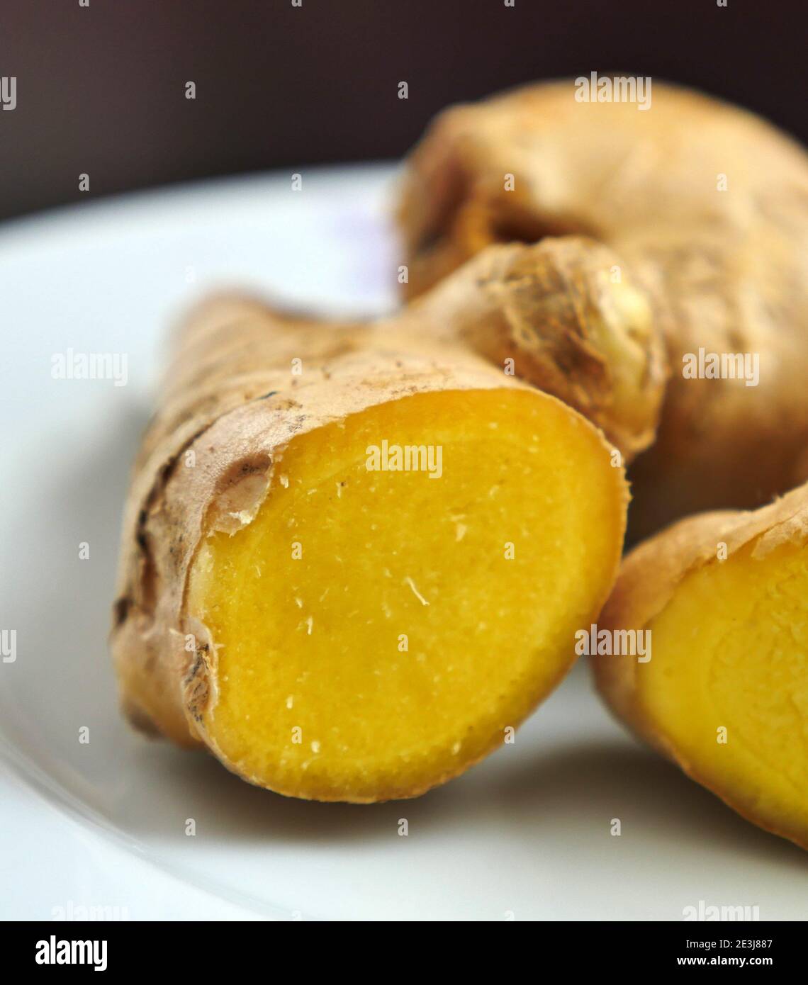 natural antibiotic fresh ginger tuber Stock Photo Alamy