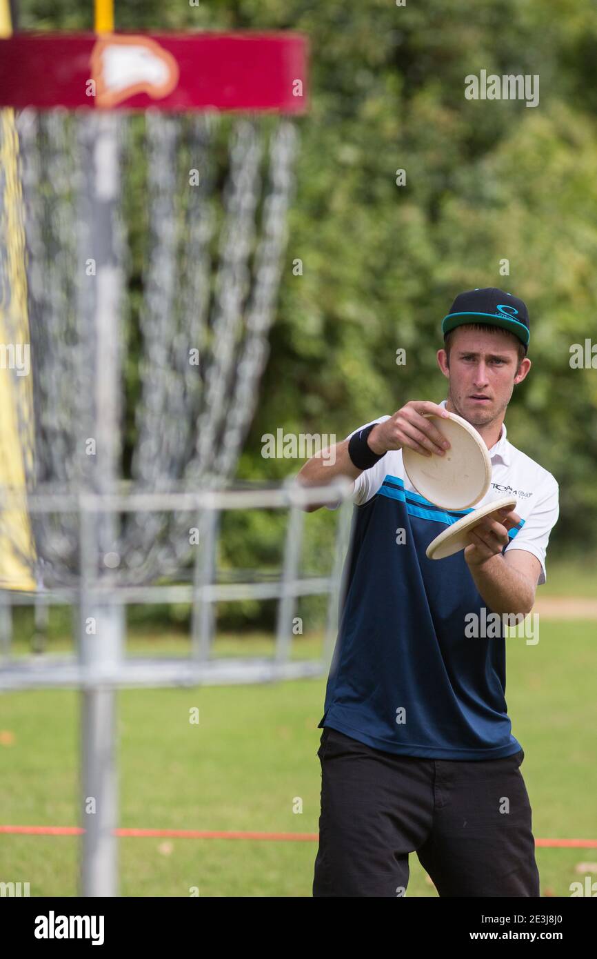 Disc Golf tournament in Rock Hill, S.C Stock Photo Alamy