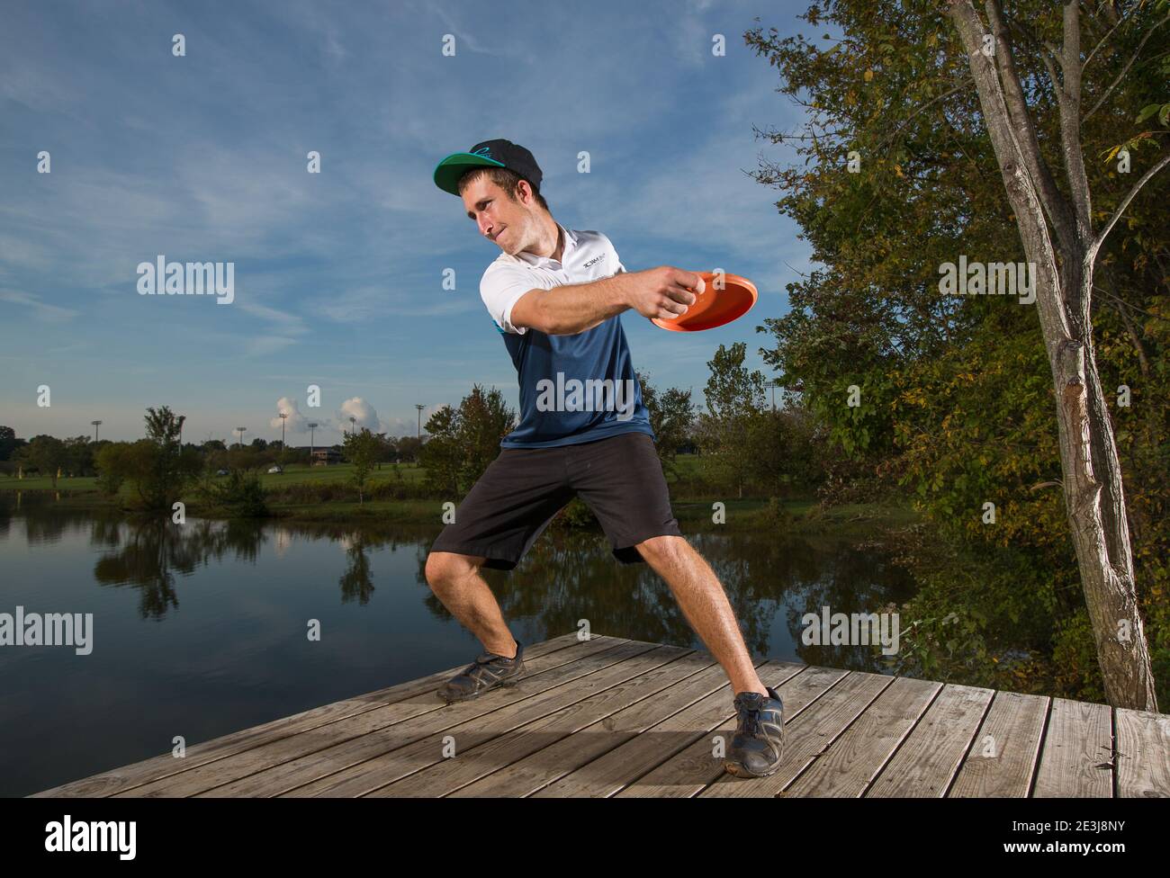Disc Golf tournament in Rock Hill, S.C Stock Photo Alamy